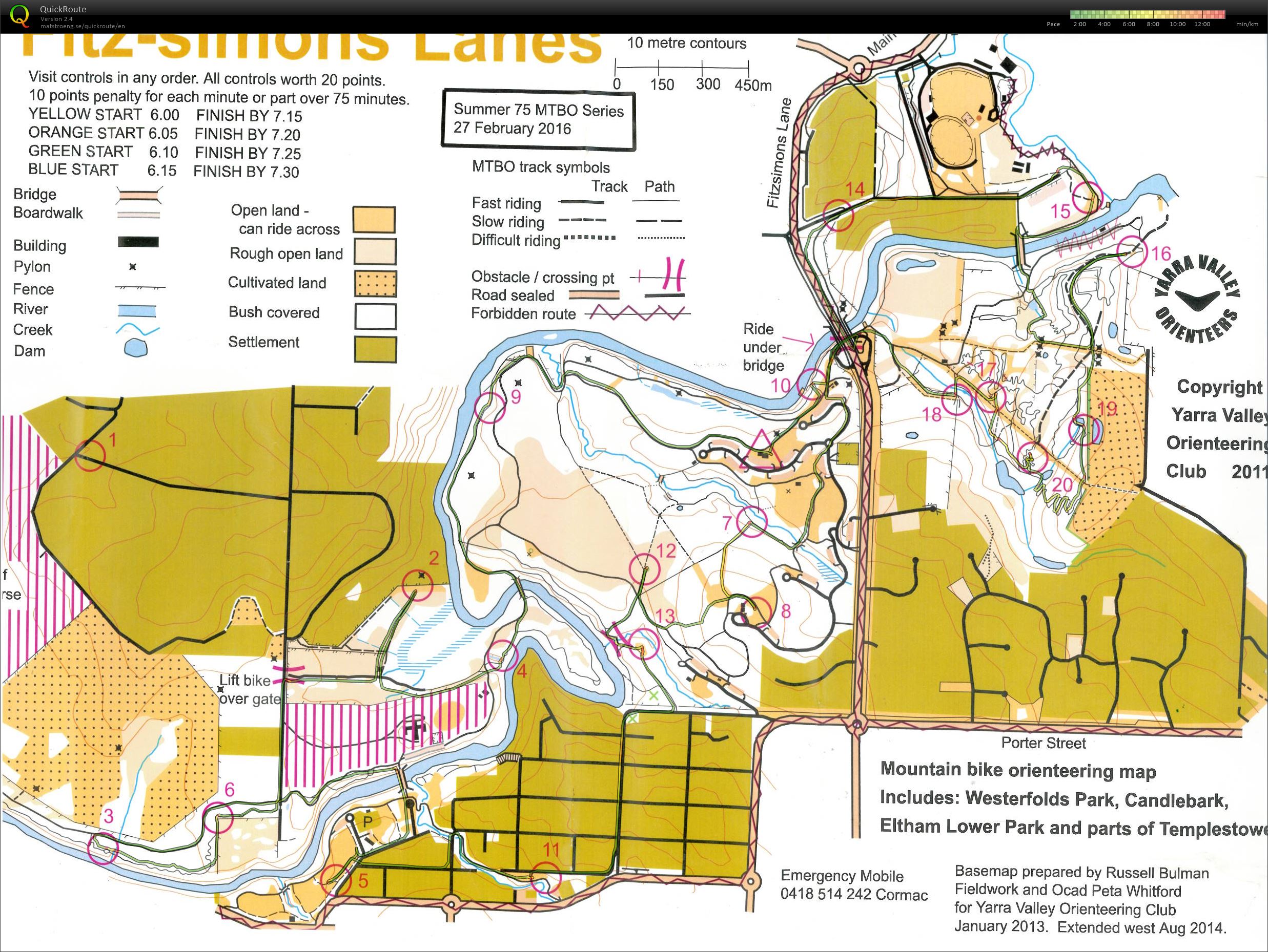 Summer MTBO 75 Series (27.02.2016)