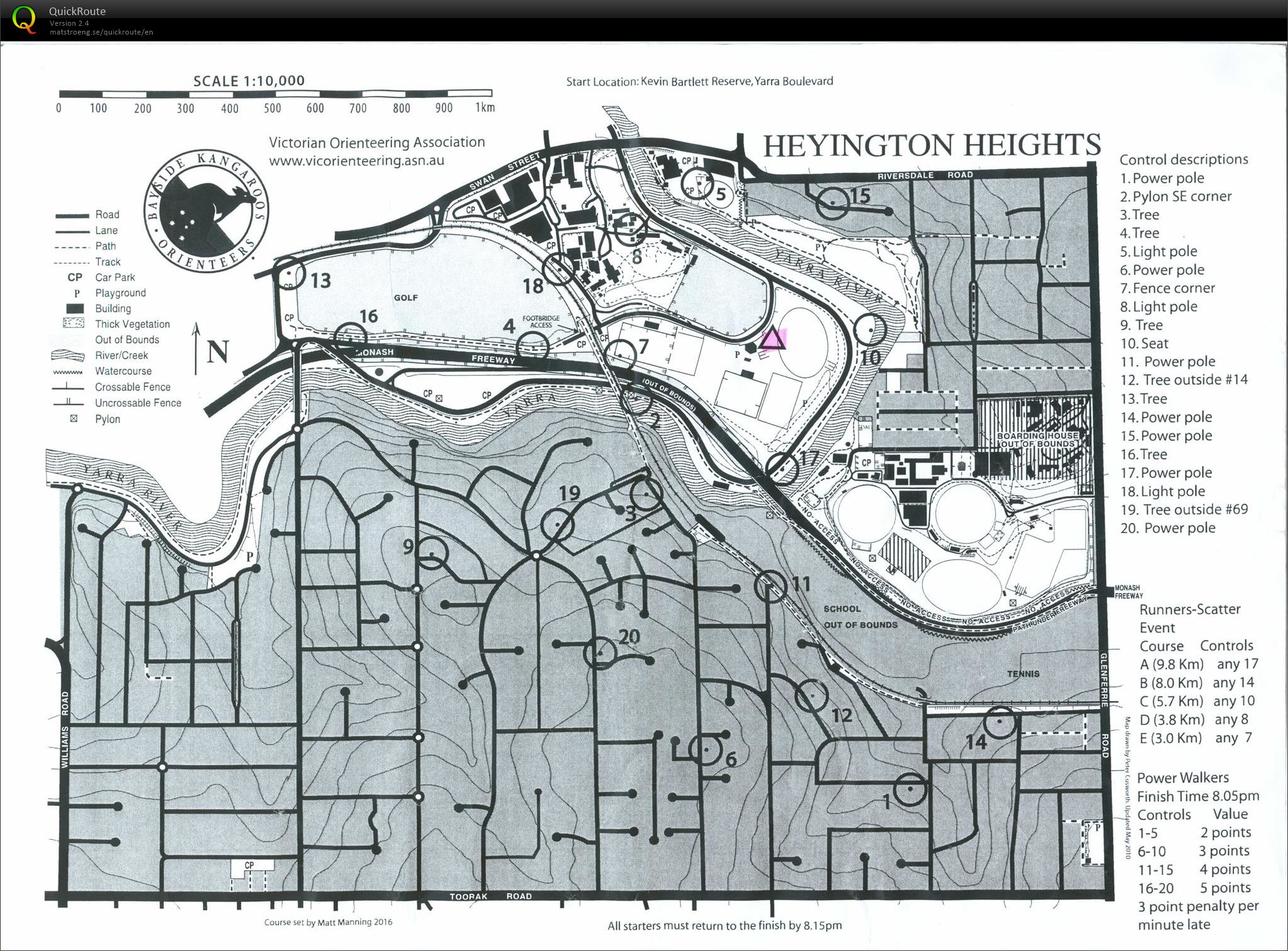 2015/16 Eastern Summer Series Event #21 (09/03/2016)