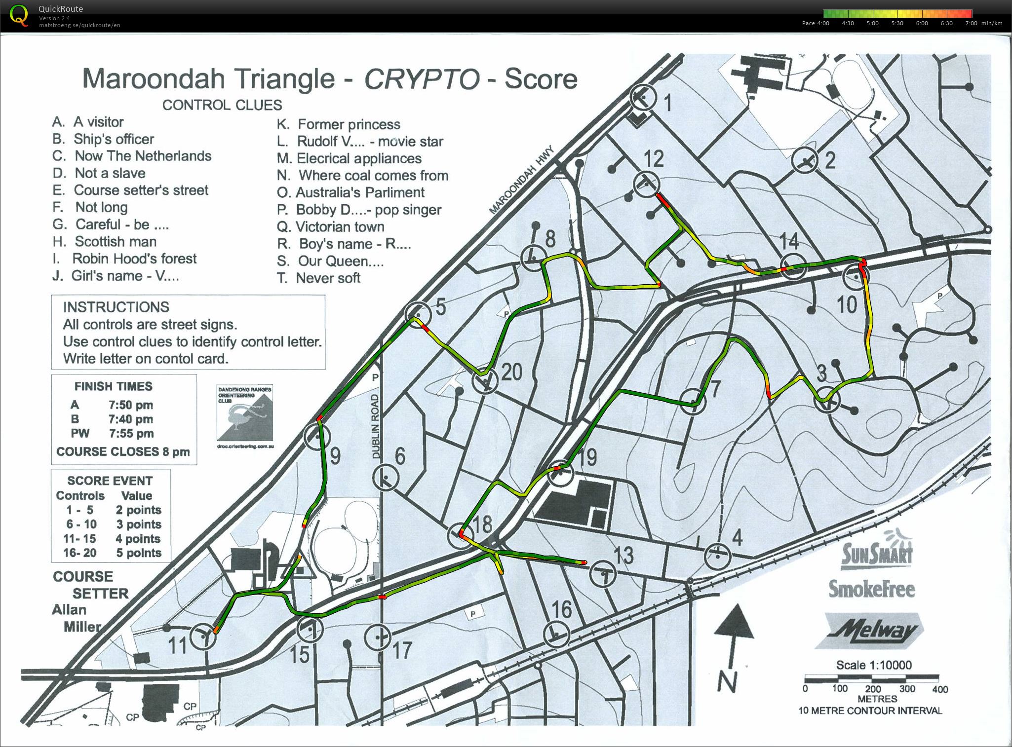 2015/16 Eastern Summer Series Event 22 (16/03/2016)