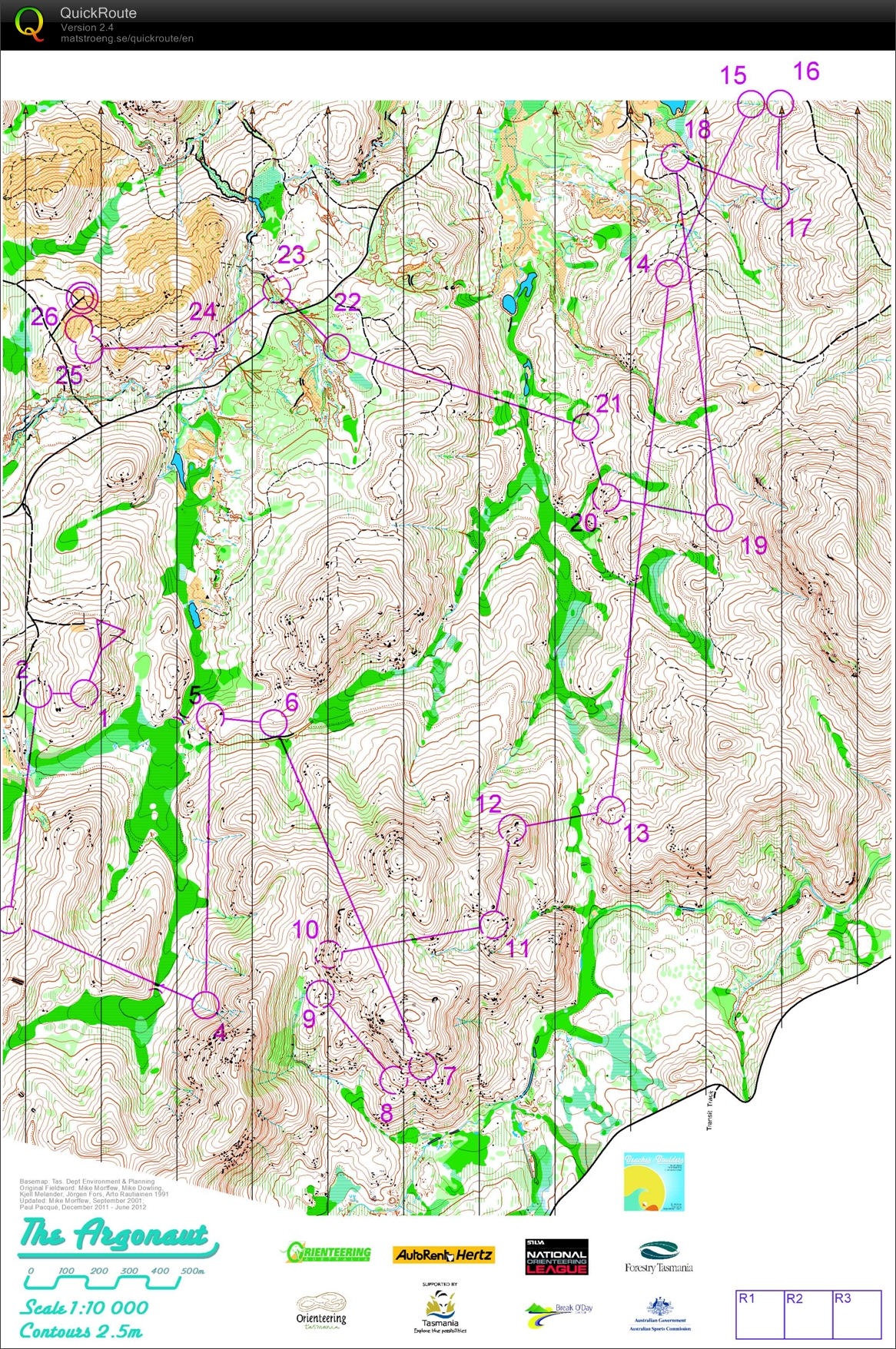 2012 Tasmanian Long Distance Champs (23/09/2012)