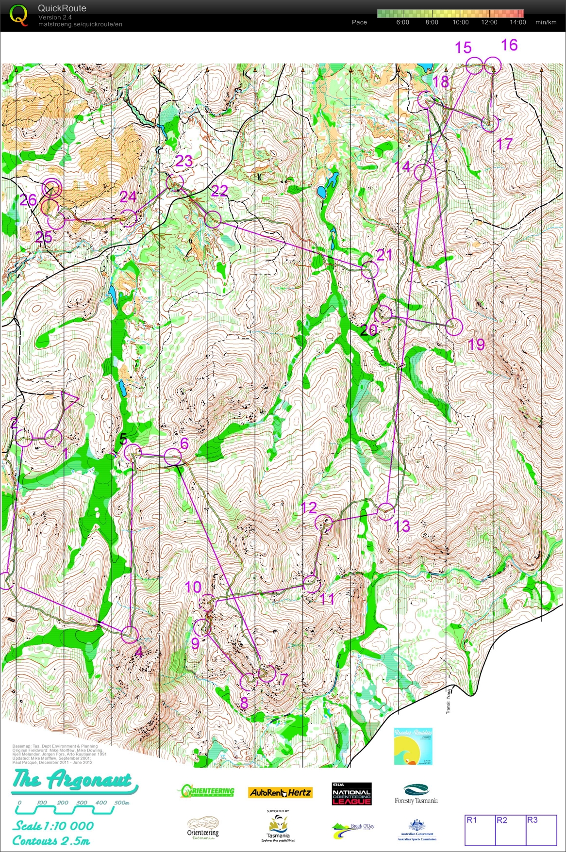 2012 Tasmanian Long Distance Champs (23/09/2012)