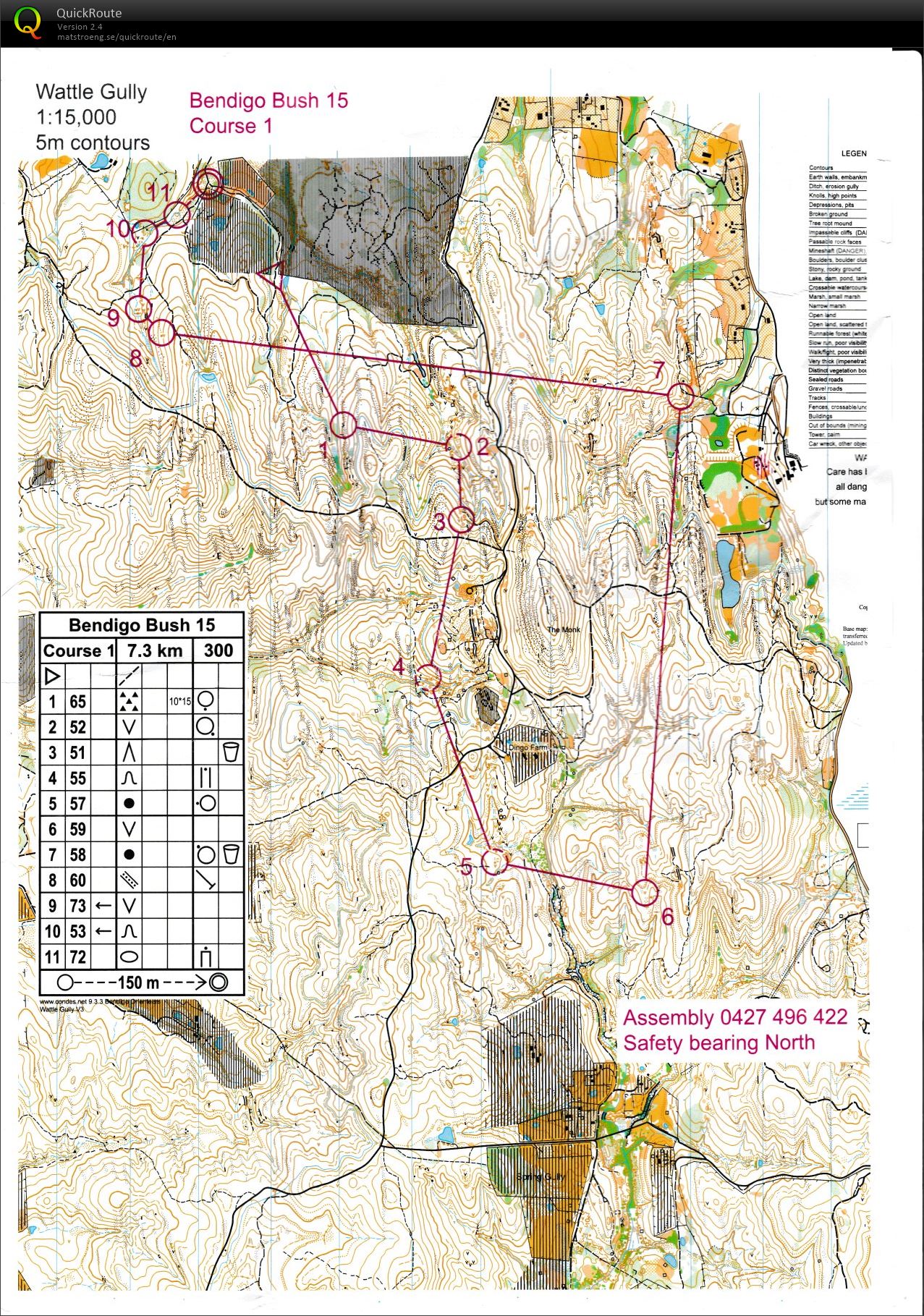 2016 Bendigo Bush 15 (16.07.2016)