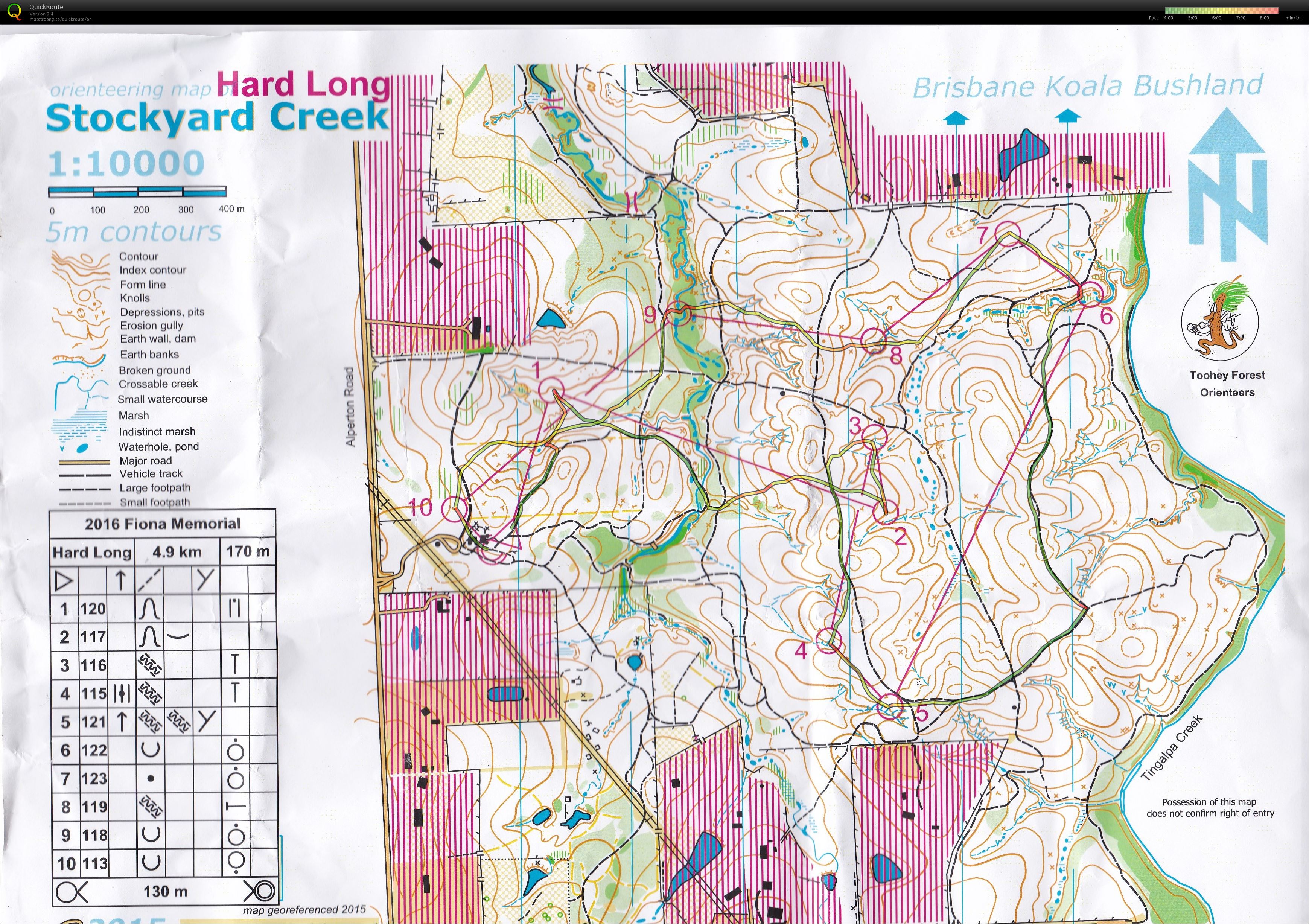 Stockyard Creek (17/07/2016)