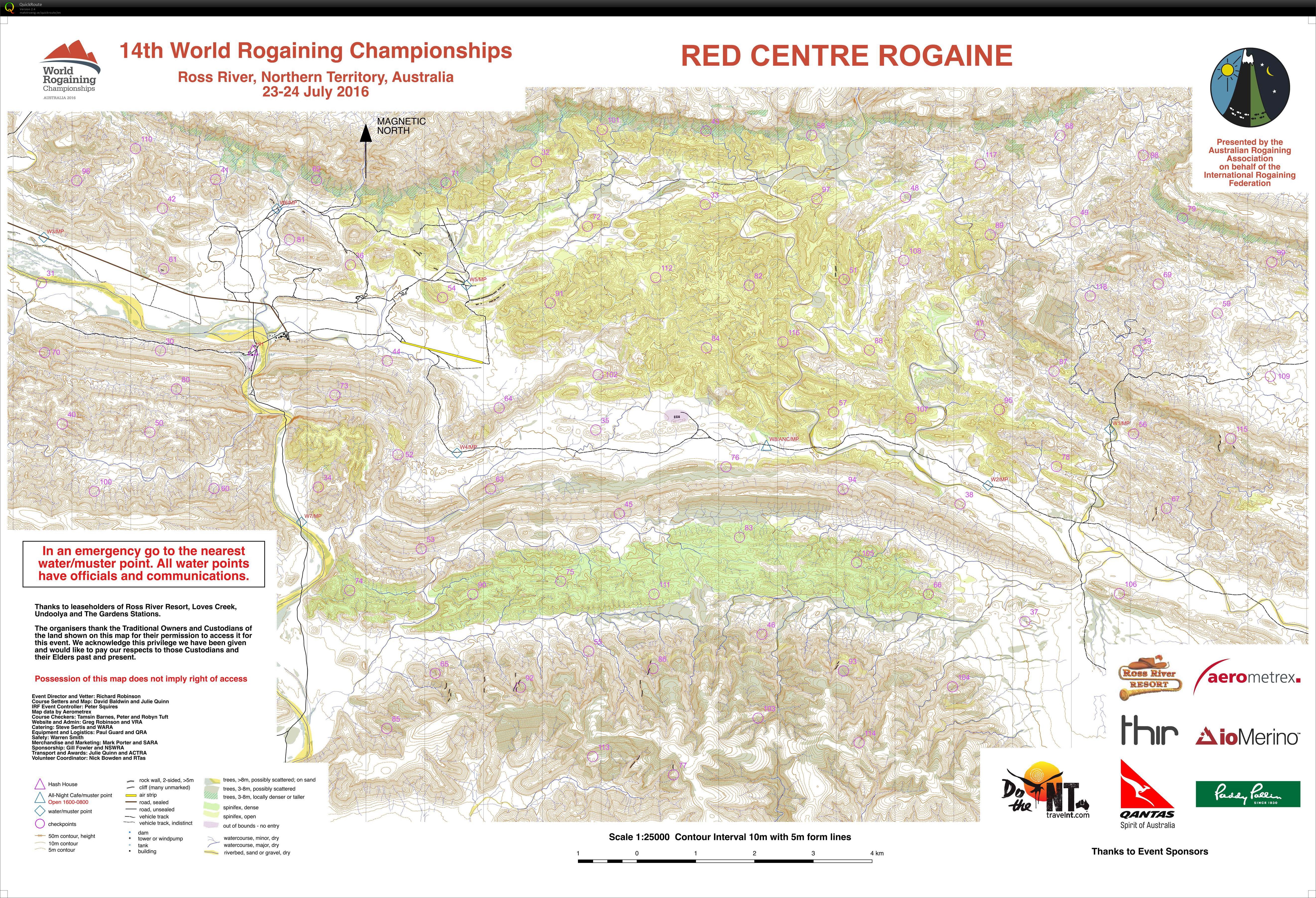 14th World Rogaining Championships (23/07/2016)