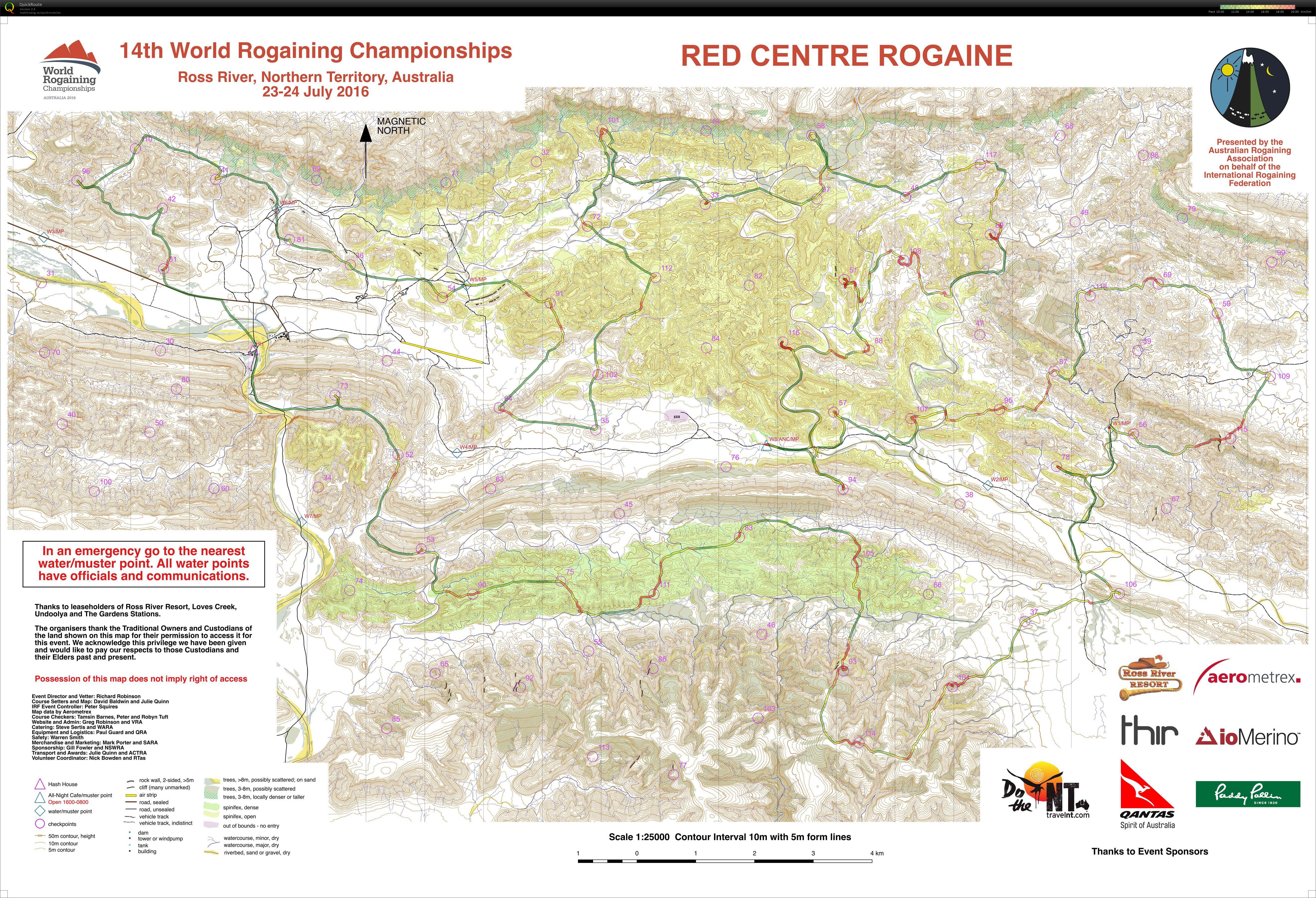 14th World Rogaining Championships (23/07/2016)