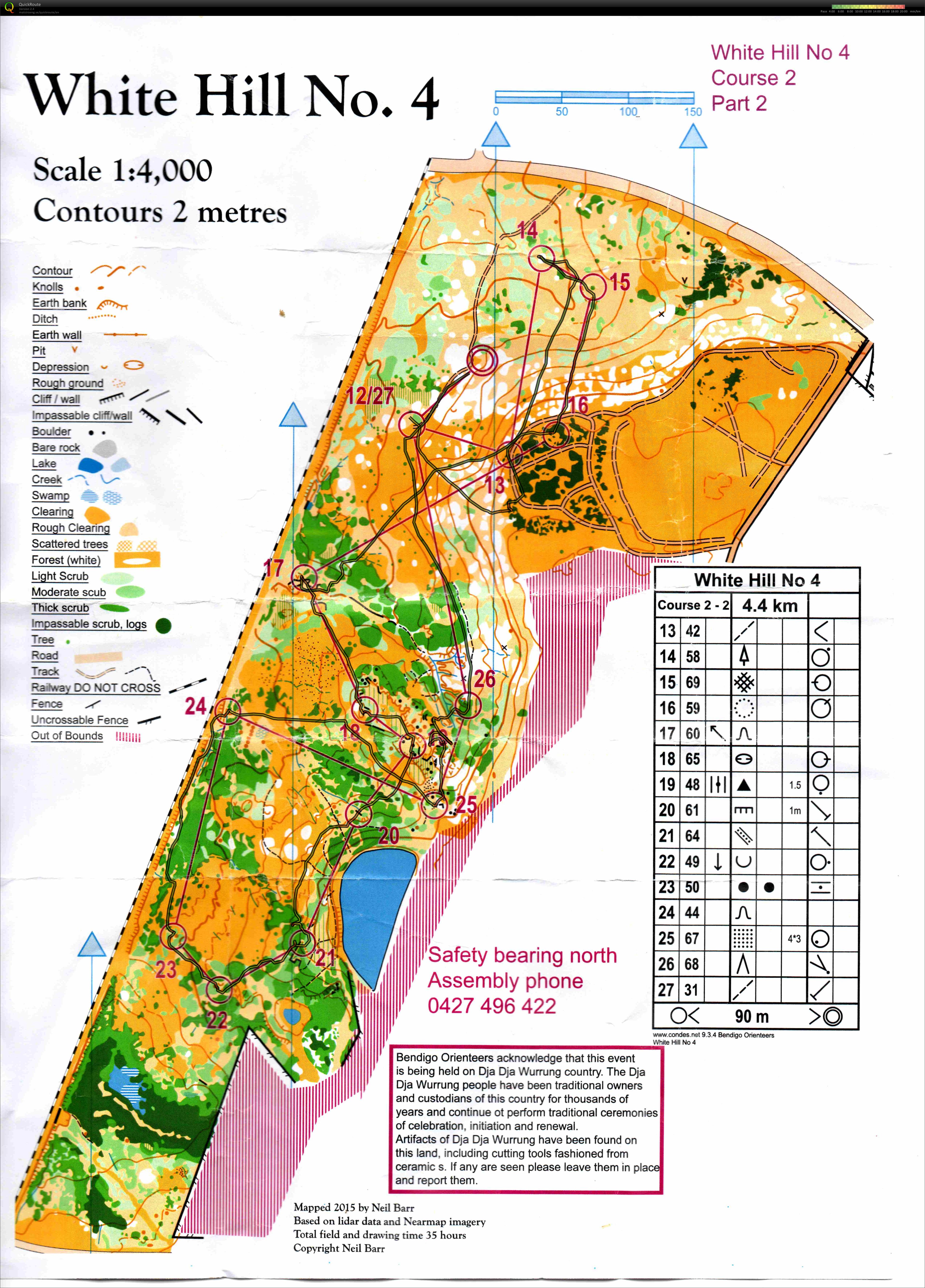 White Hill Course 2b (06-08-2016)