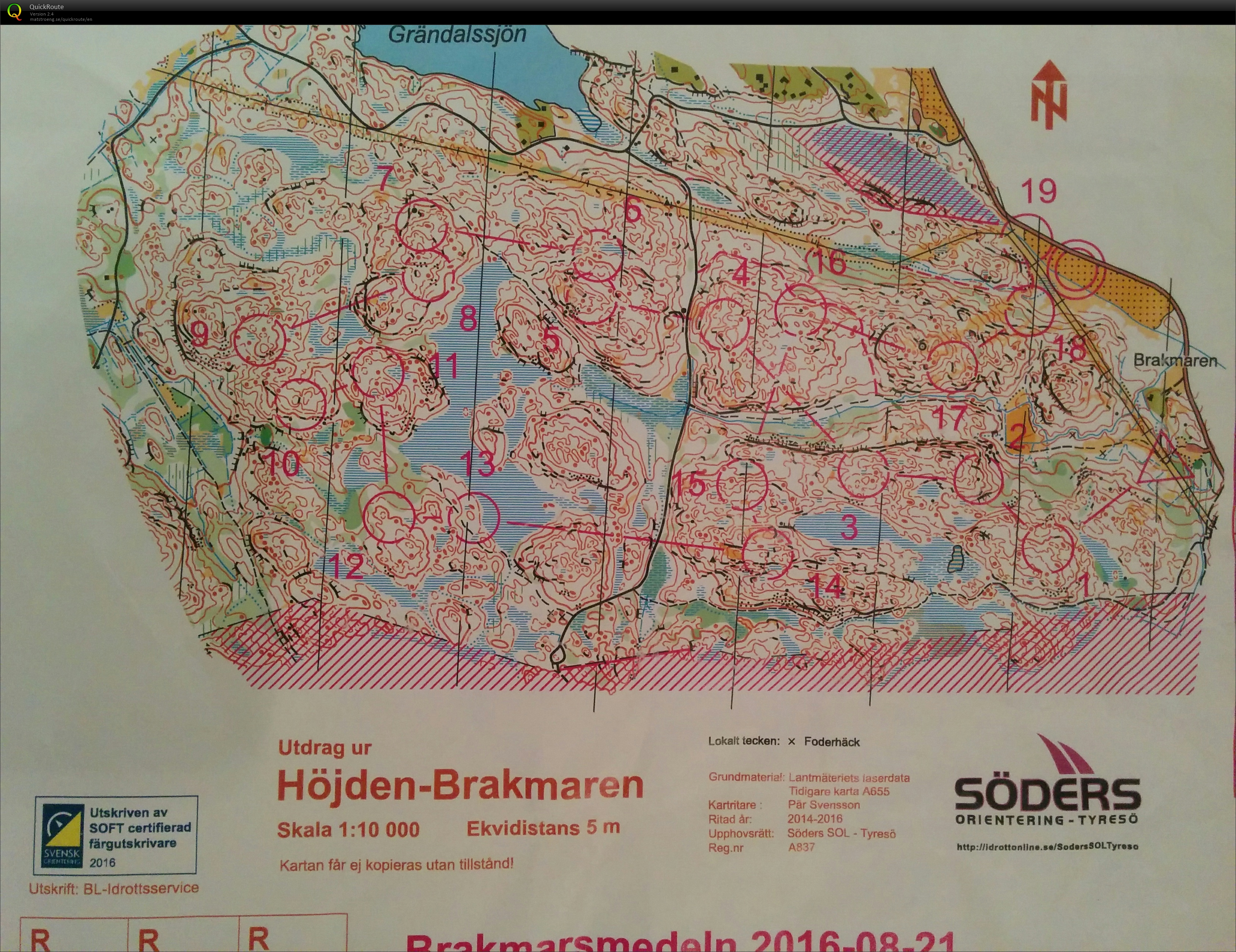 Brakmarsmedeln (21.08.2016)