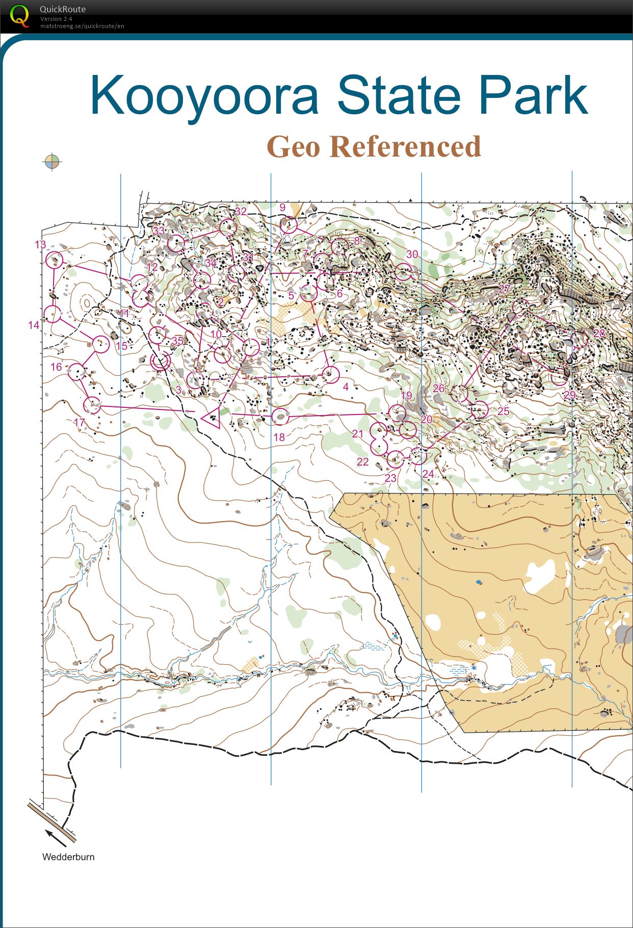 Mt Kooyoora, Control Pick (11/06/2016)