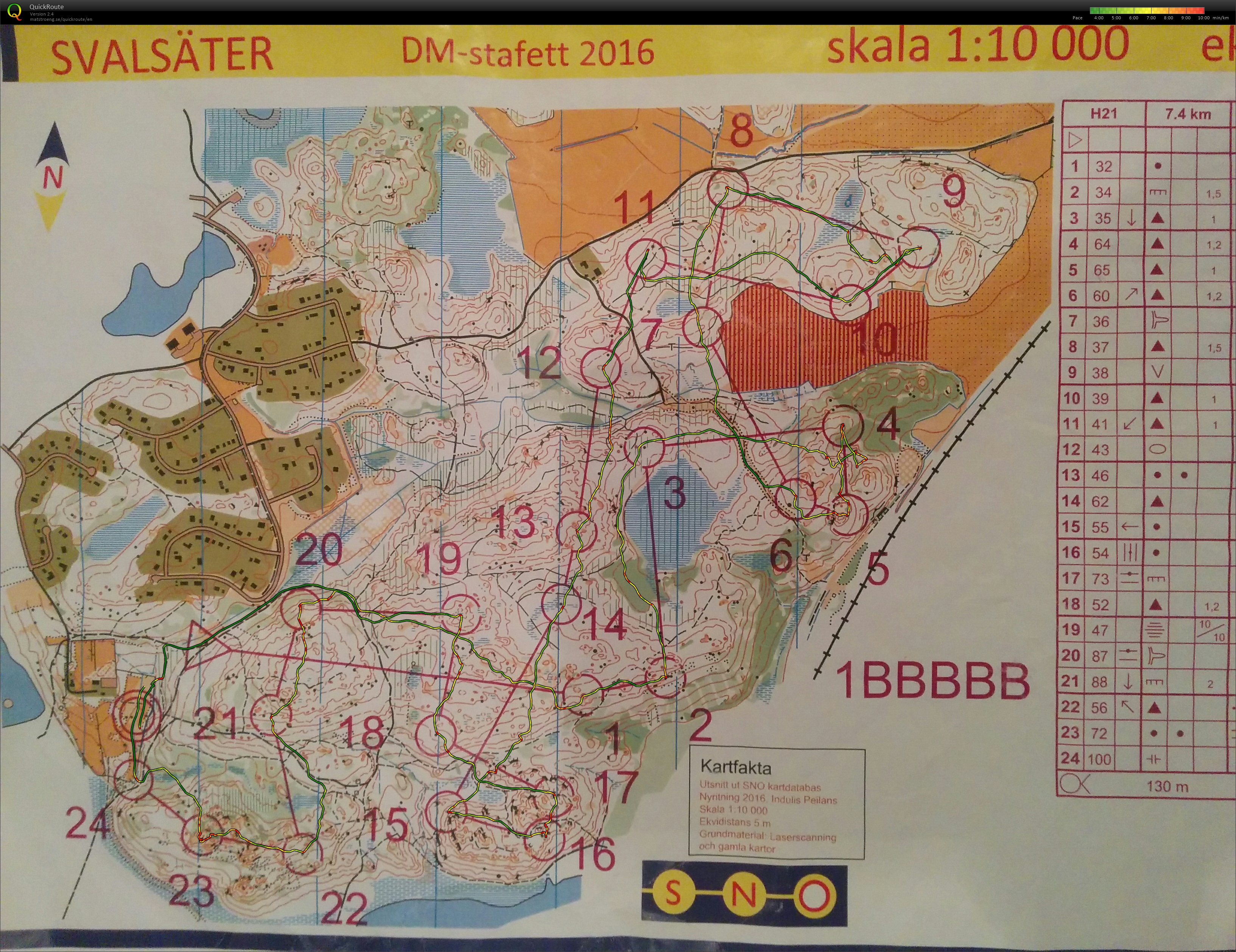 DM -Stafett  (11-09-2016)