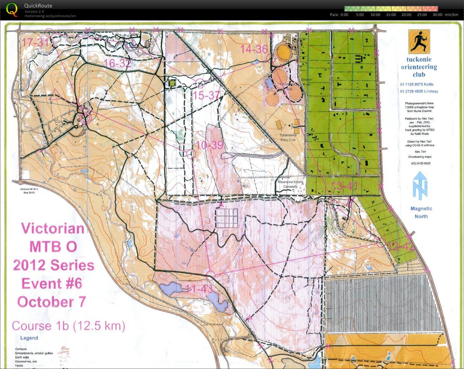 Victorian MTBO State Series (07/10/2012)