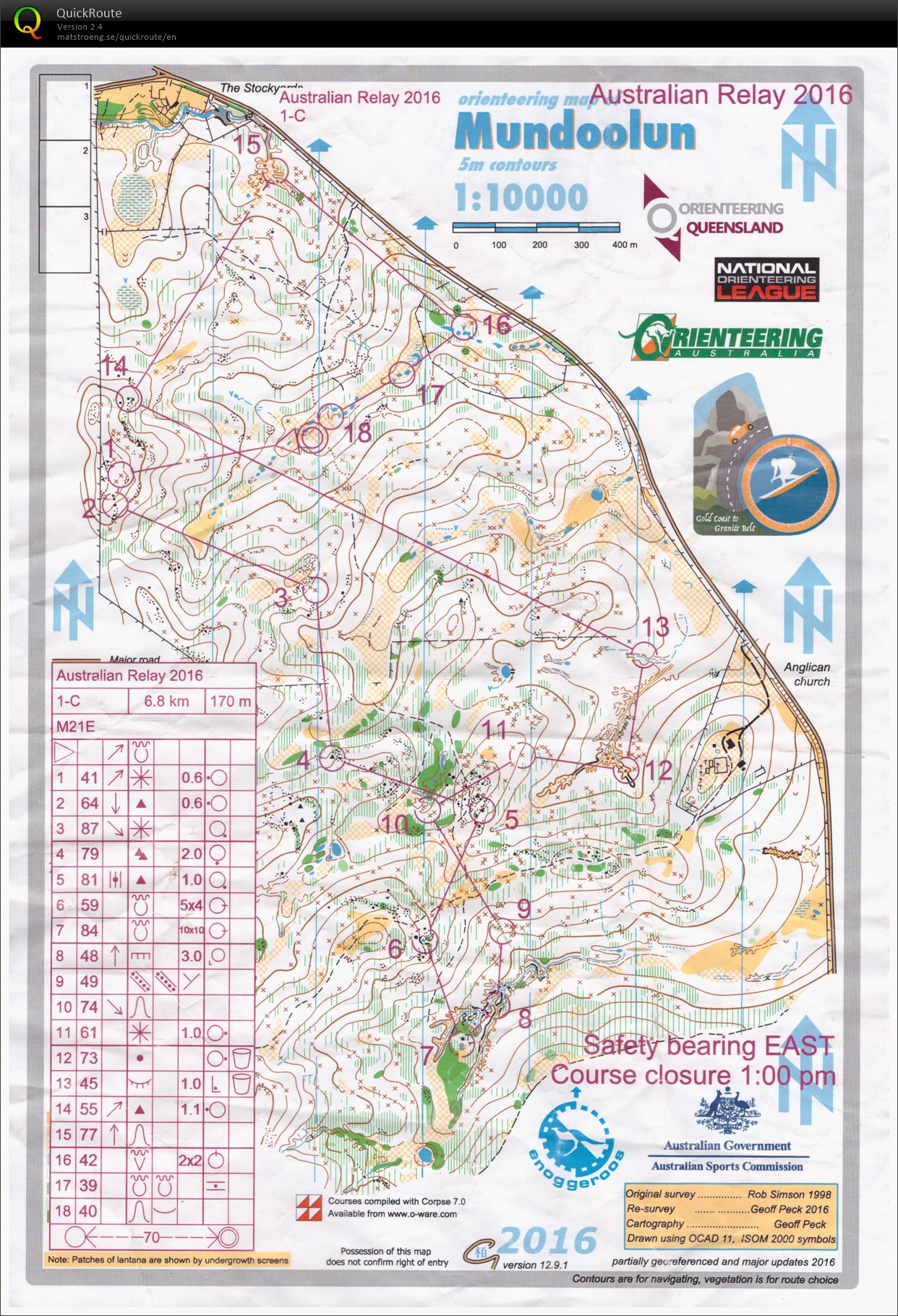 Australian Relay Champs (25.09.2016)