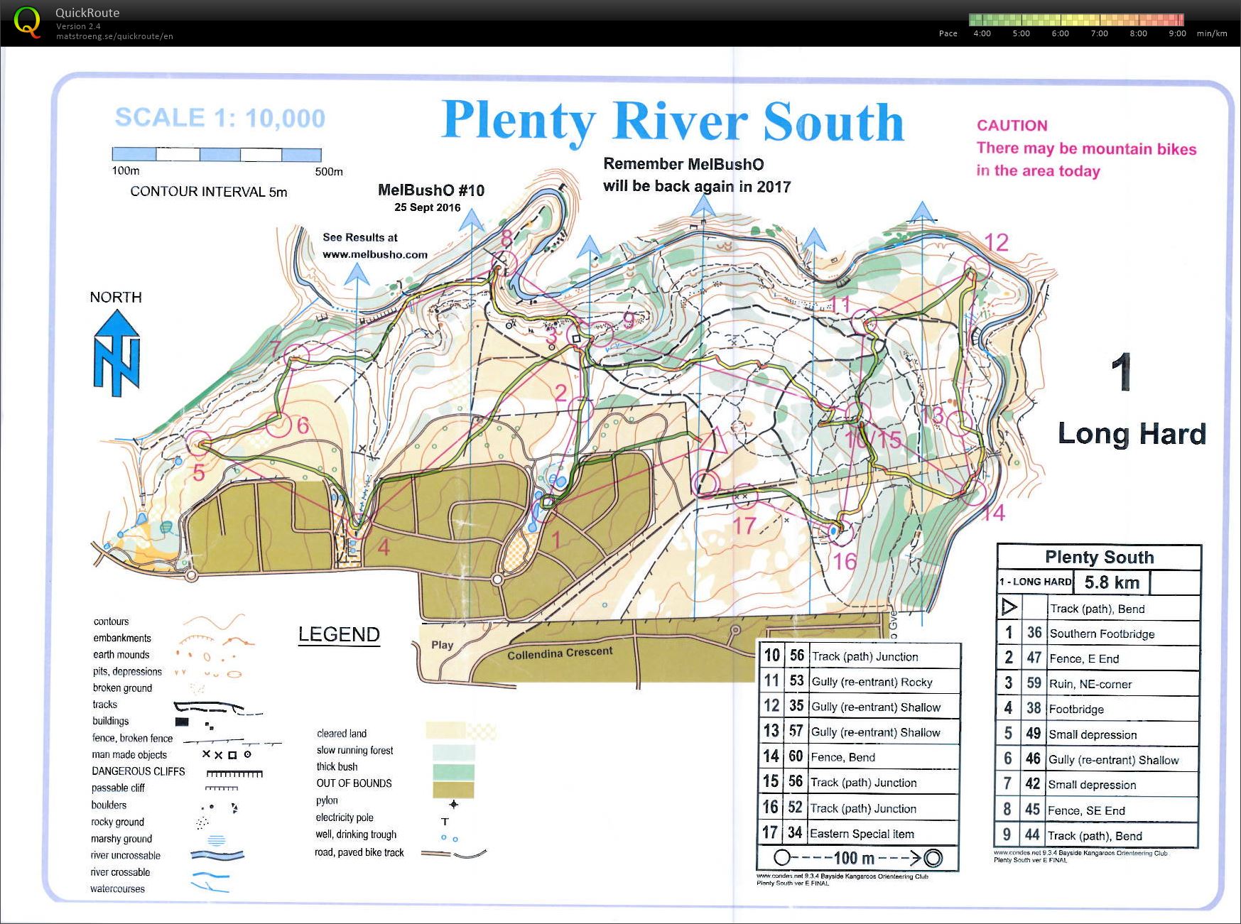 MelBushO 10 2016 (25/09/2016)