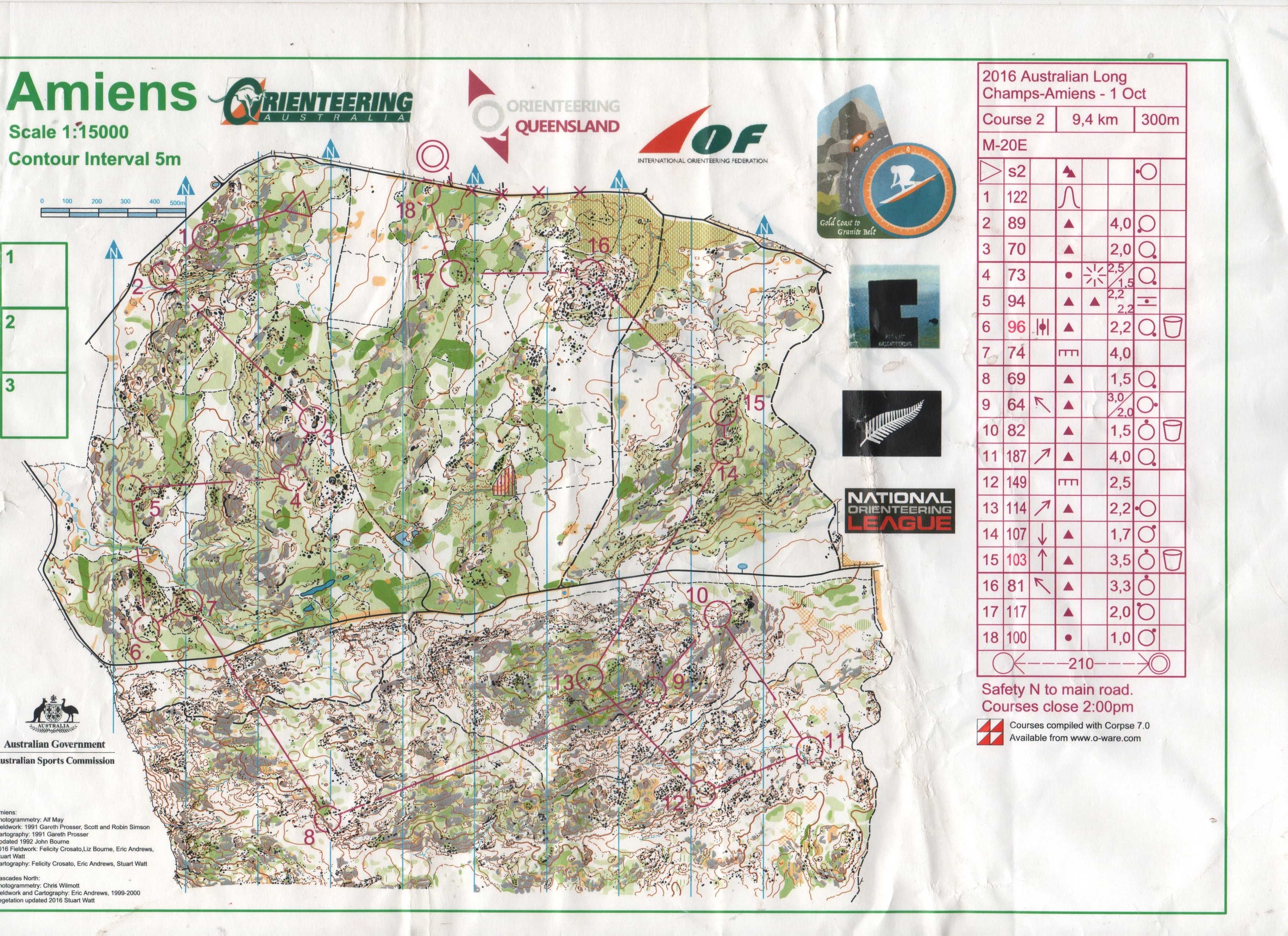 Australian Long Distance Champs 2016 (01.10.2016)