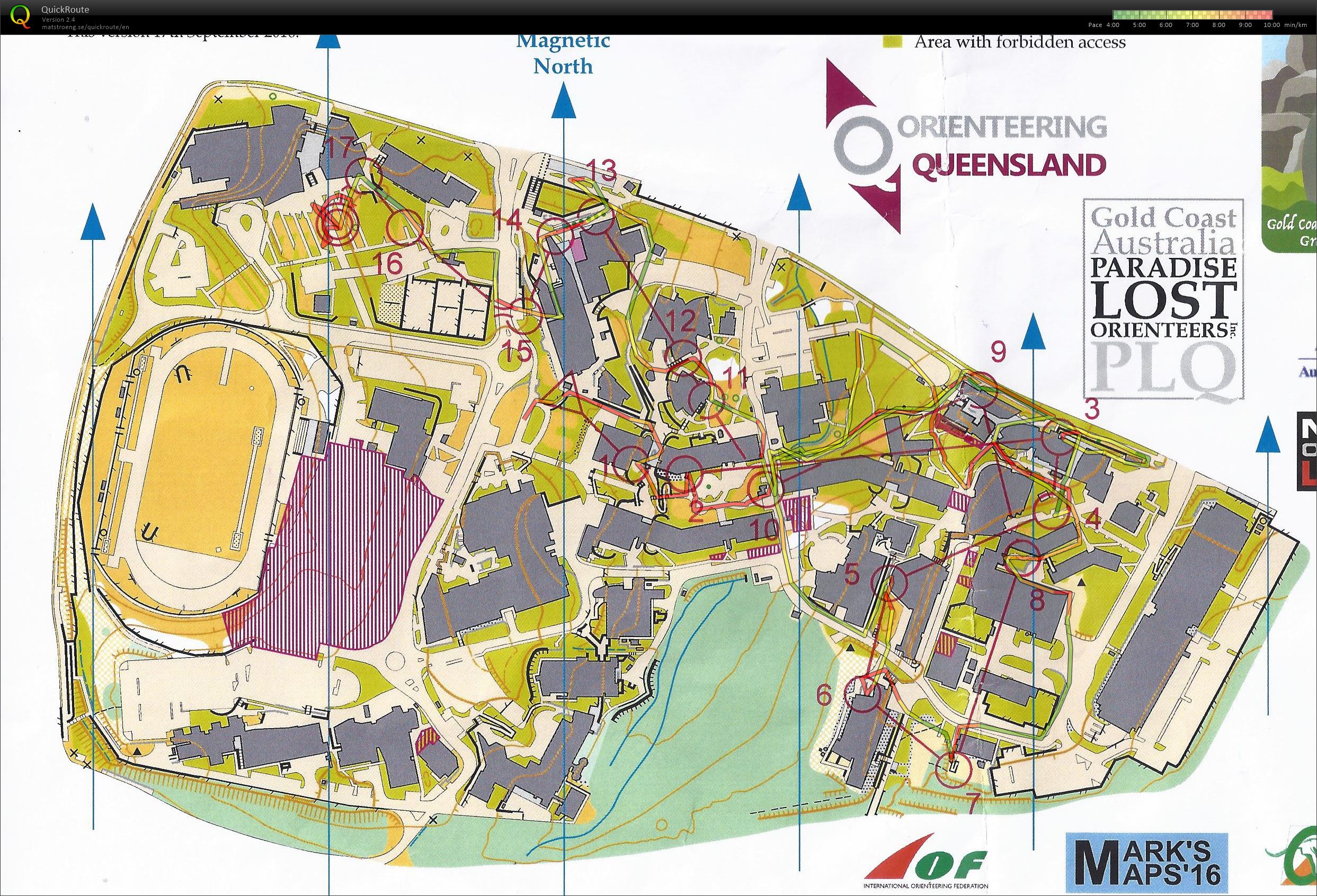 Australian Sprint W55 (24-09-2016)