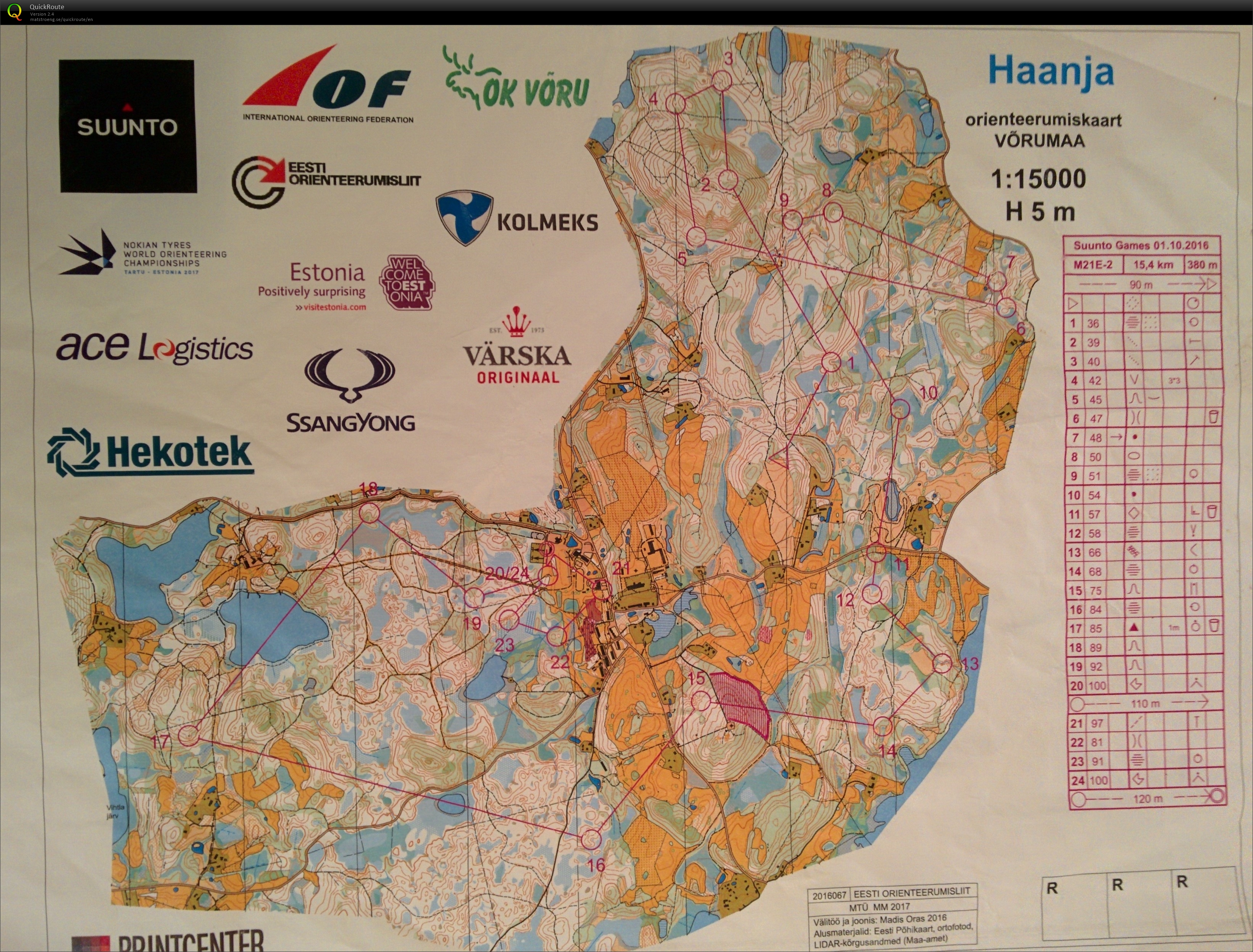 Suunto Games 2016 Long (01.10.2016)