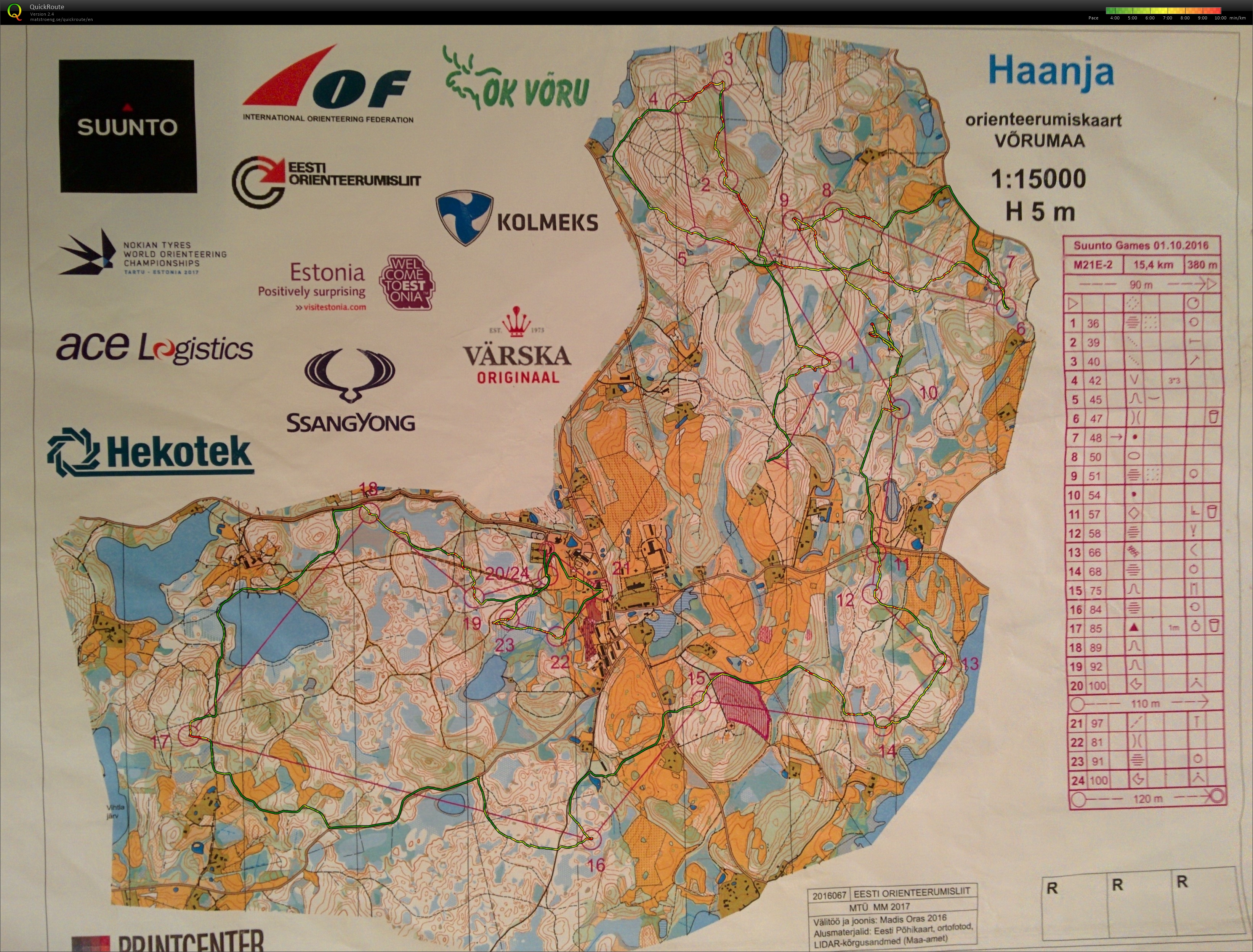 Suunto Games 2016 Long (01.10.2016)