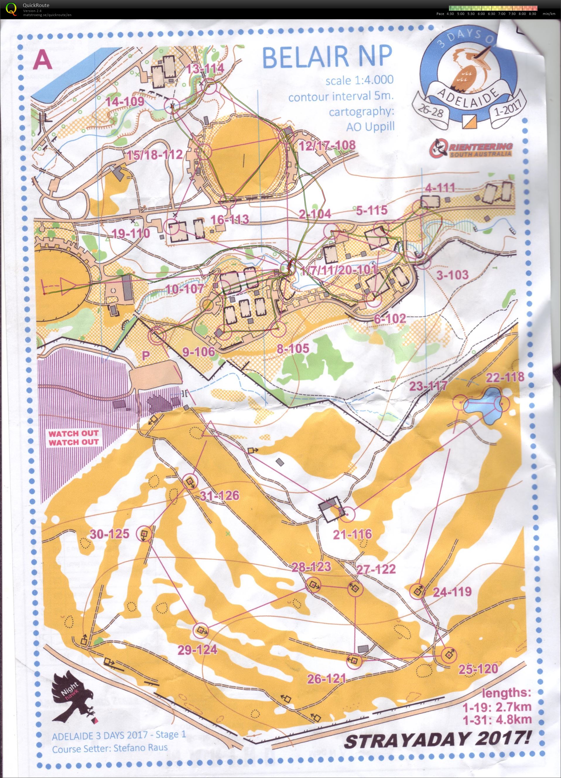 Belair NP Night Training (26.01.2017)