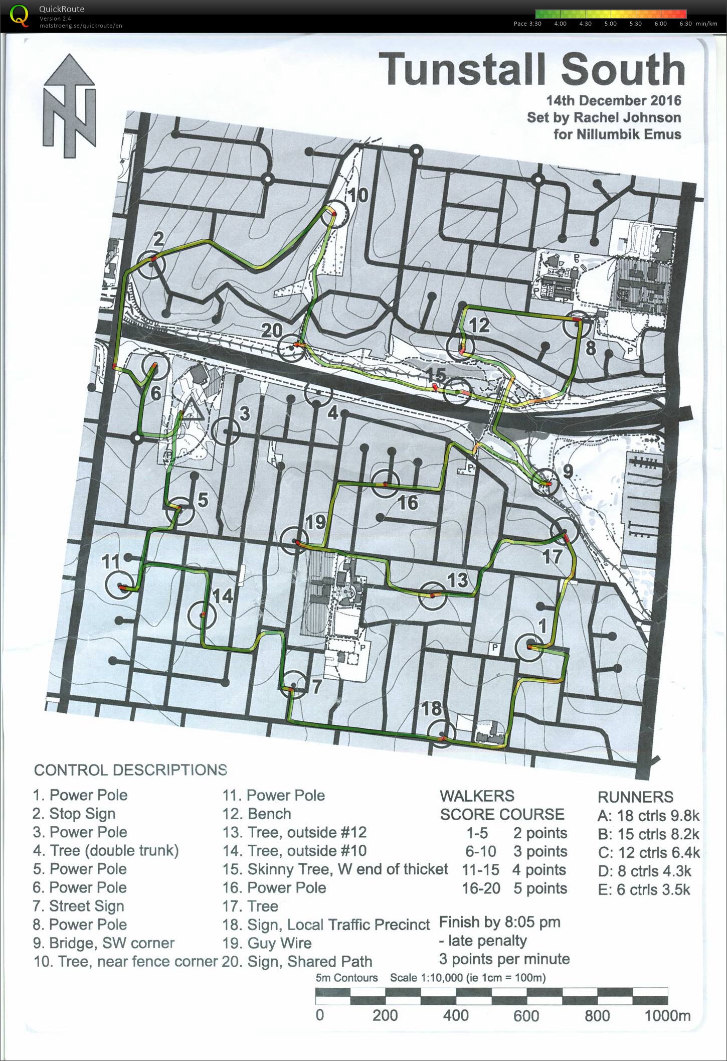 2016/17 Eastern Summer Series Event 9 (2016-12-14)