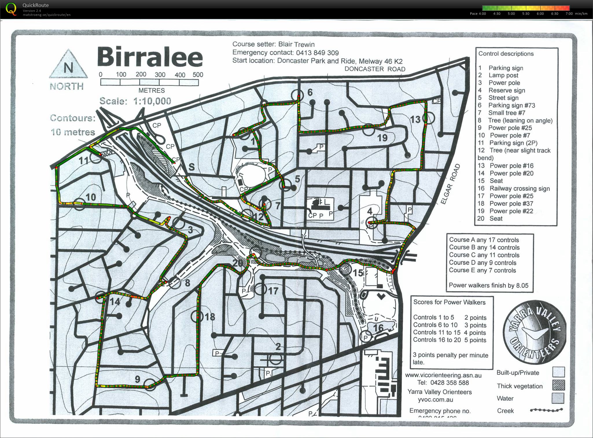 2016/17 Eastern Summer Series Event 16 (01/02/2017)