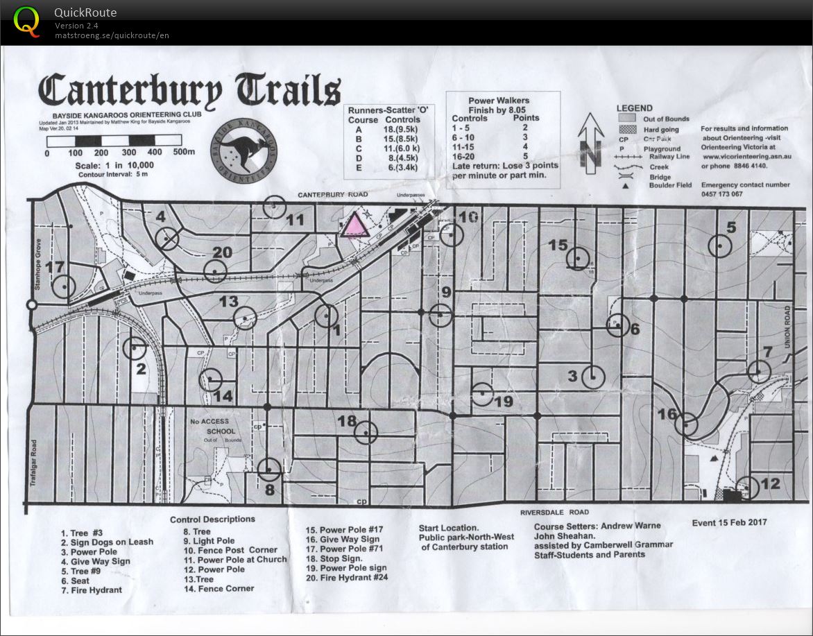 2016/17 Eastern Summer Series Event 18 (2017-02-15)