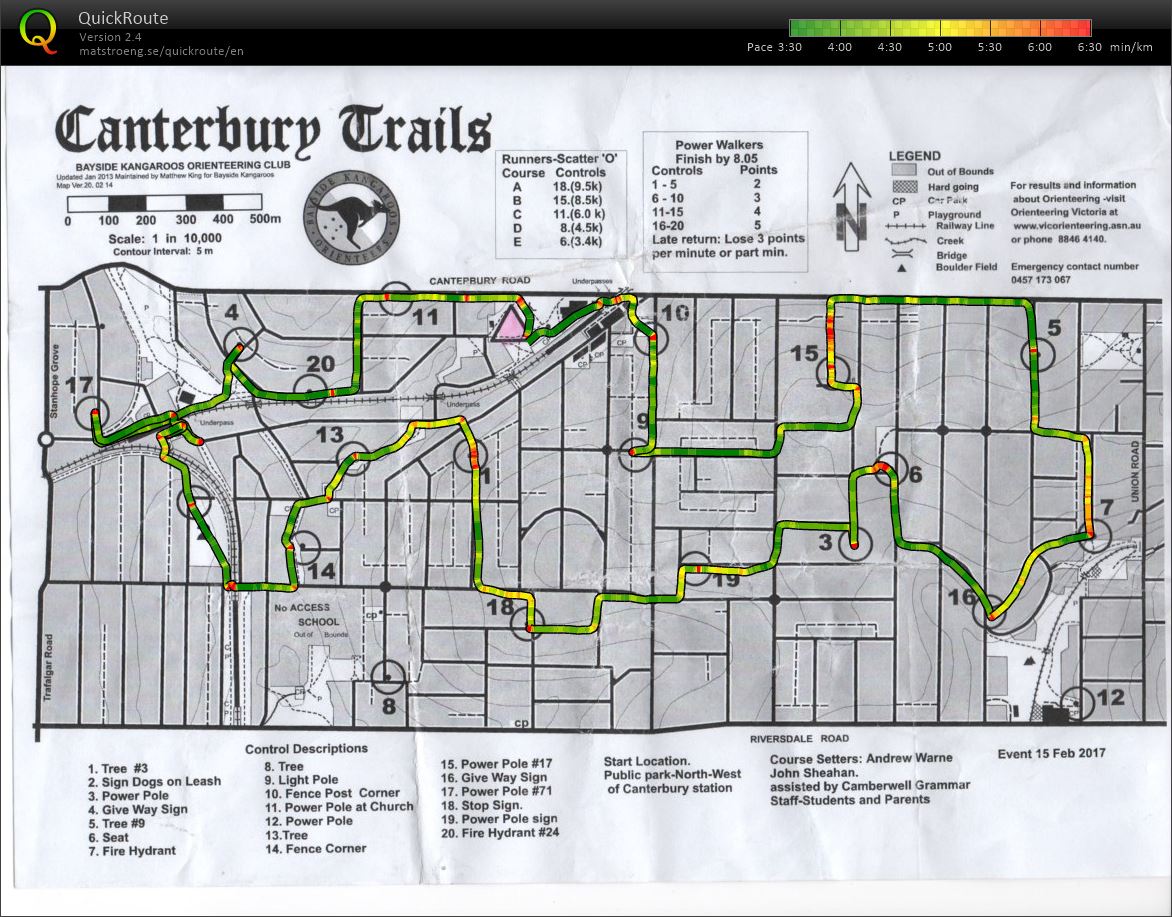 2016/17 Eastern Summer Series Event 18 (2017-02-15)