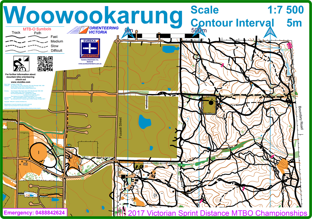 MTBO Vic Champs (2017-03-18)