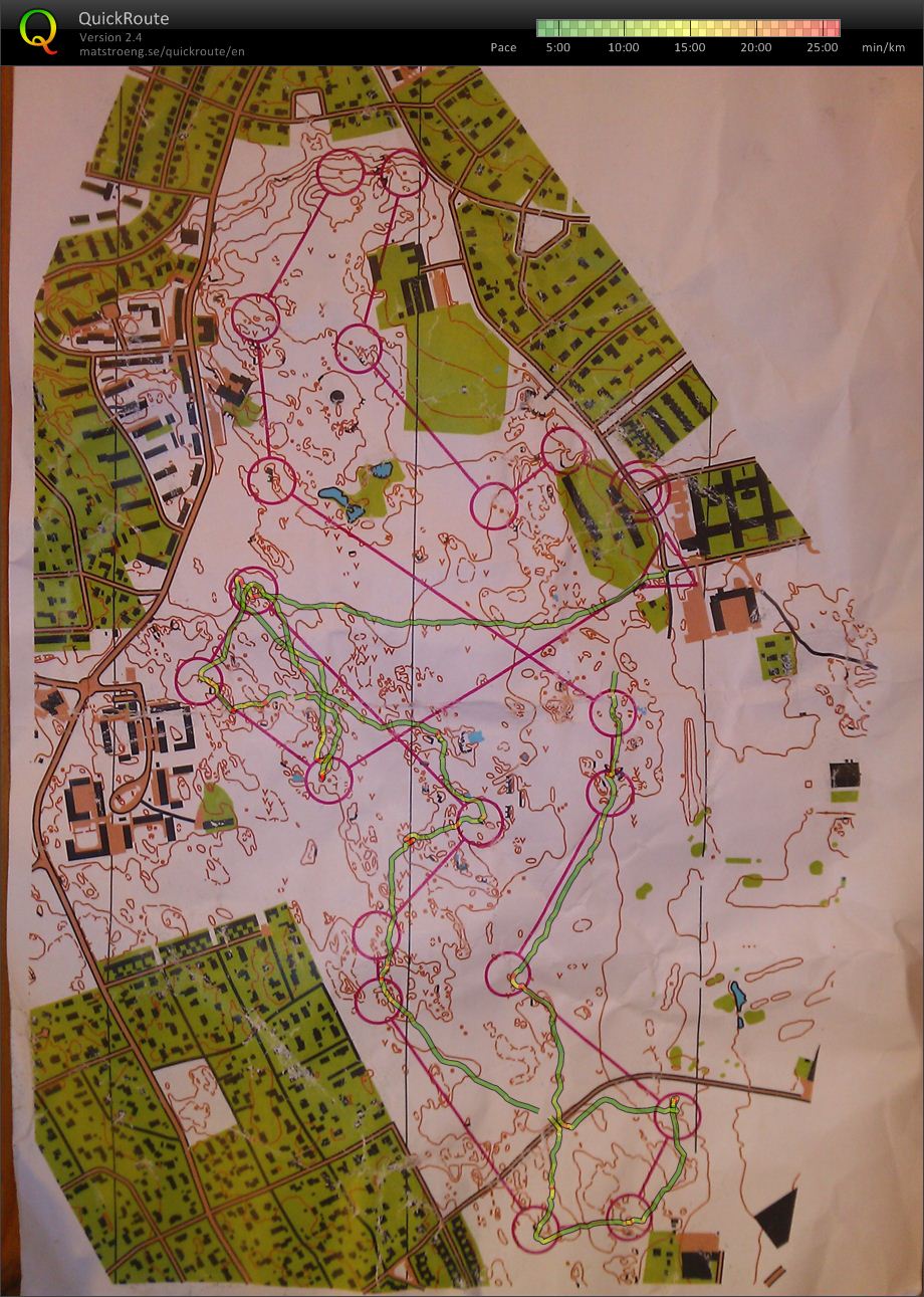 Uppsala park - Contour only (2012-10-18)