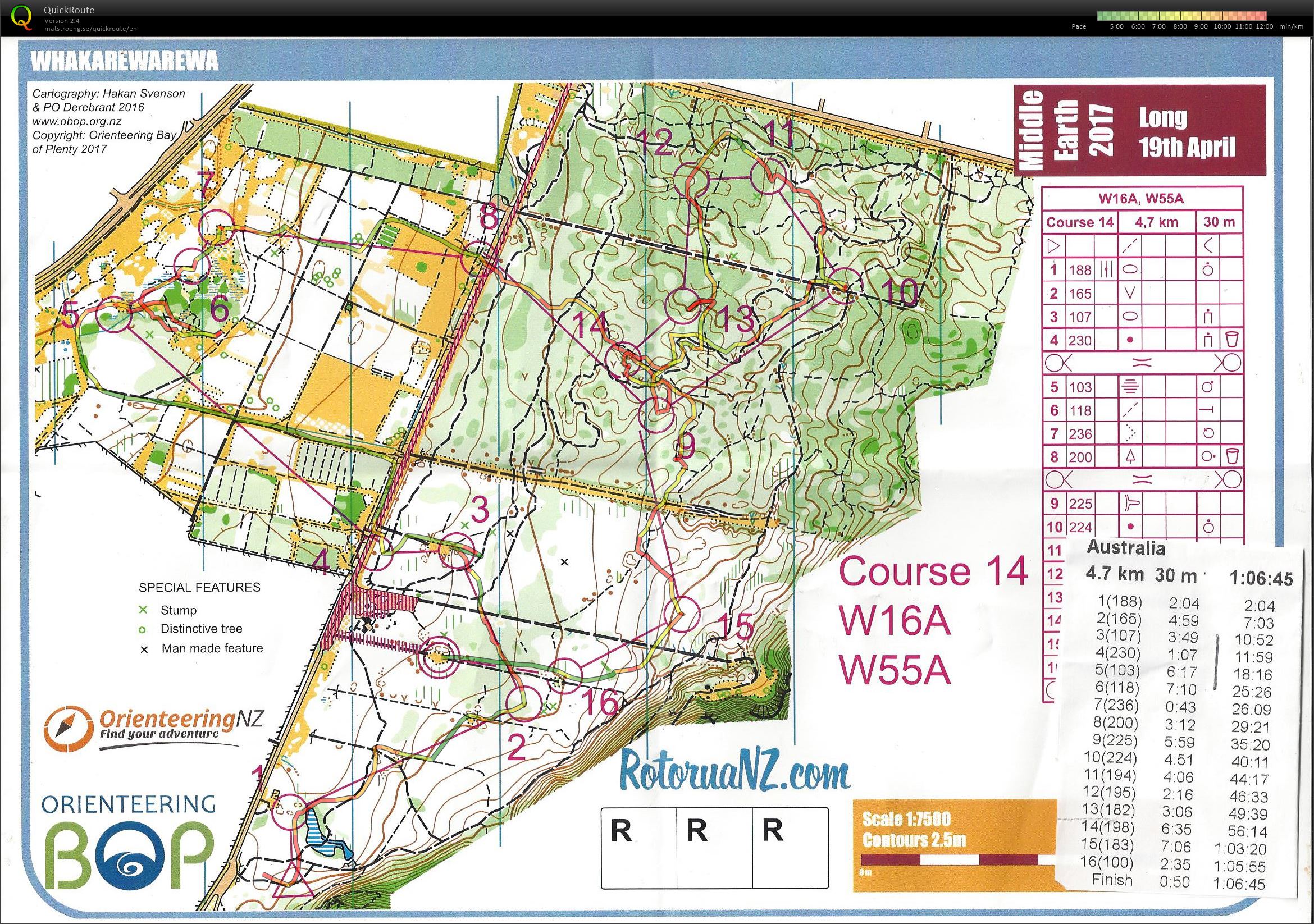 Middle Earth Long W55 (2017-04-19)