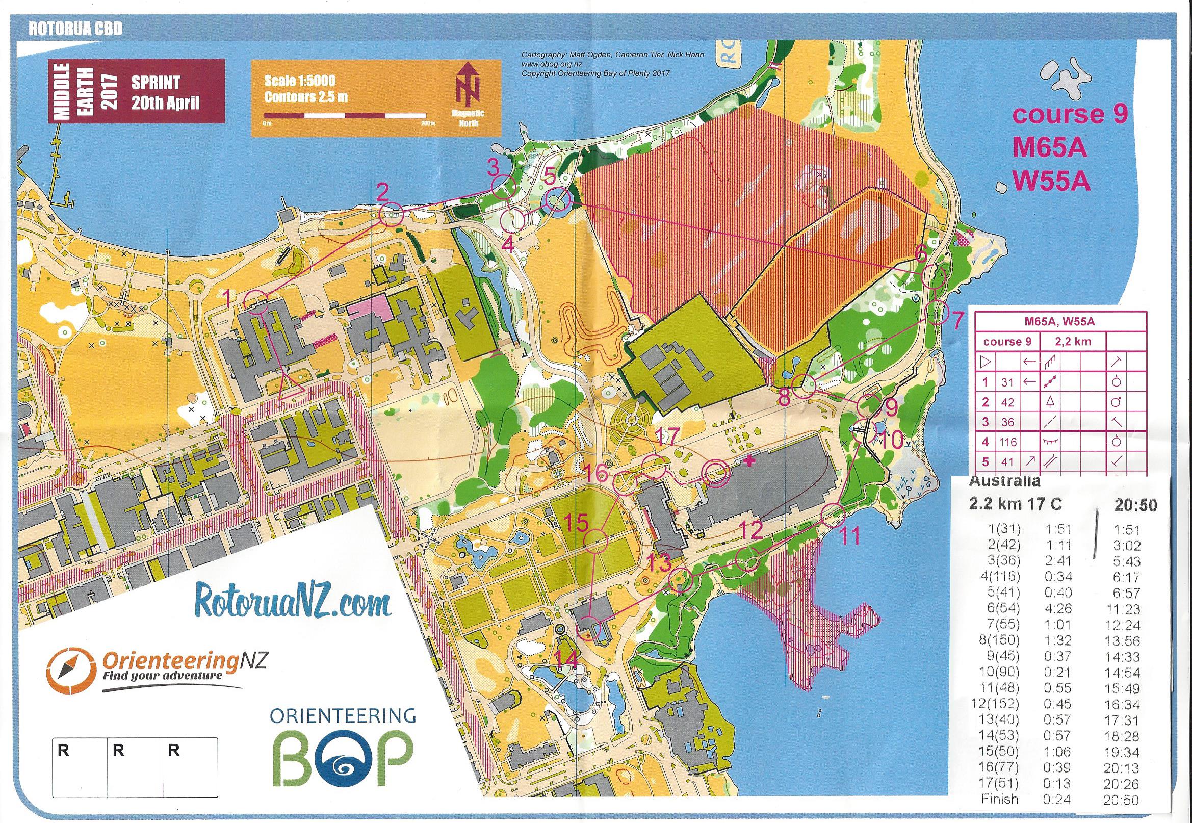 Middle Earth Sprint (20-04-2017)