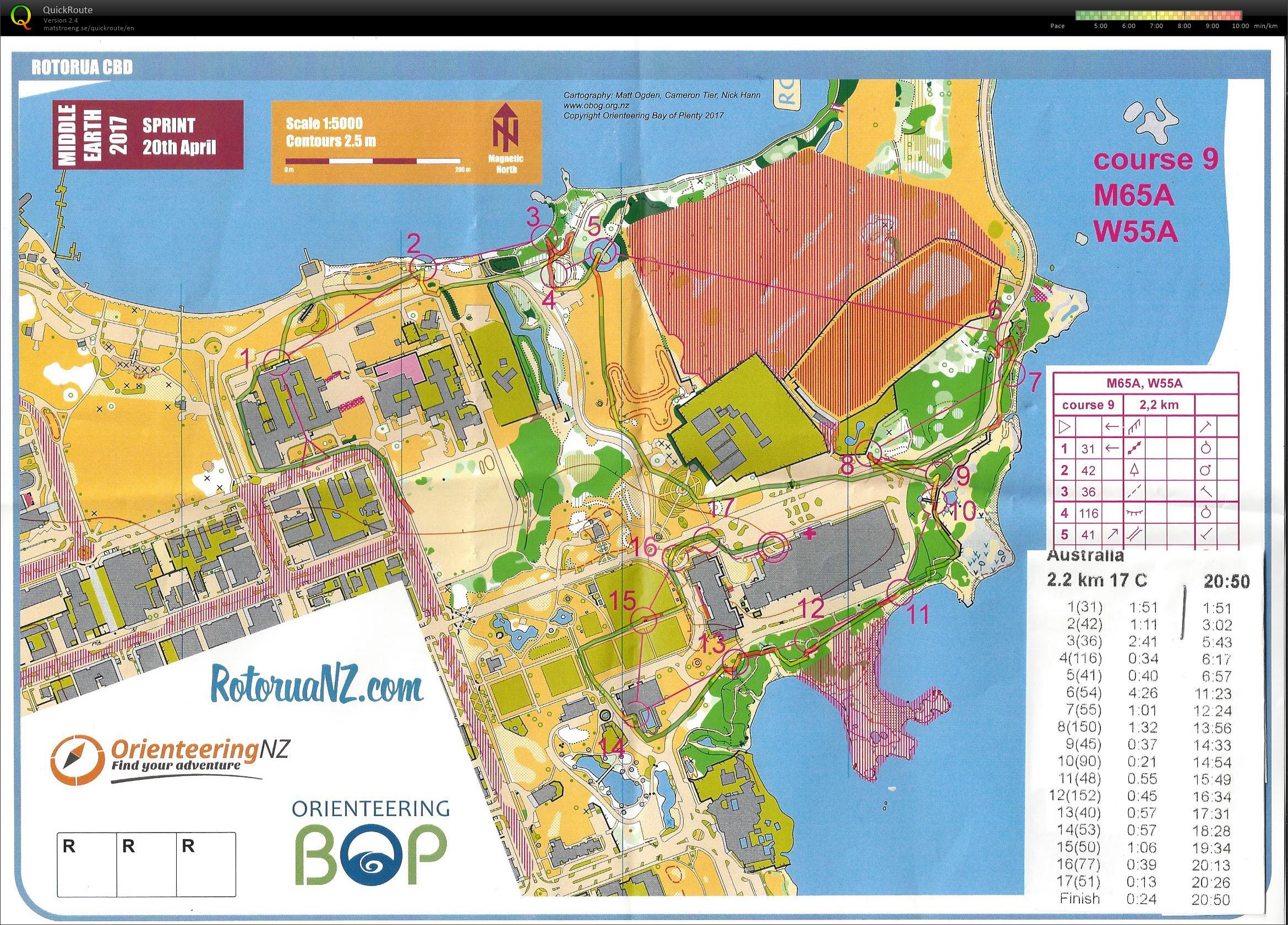 Middle Earth Sprint (20-04-2017)