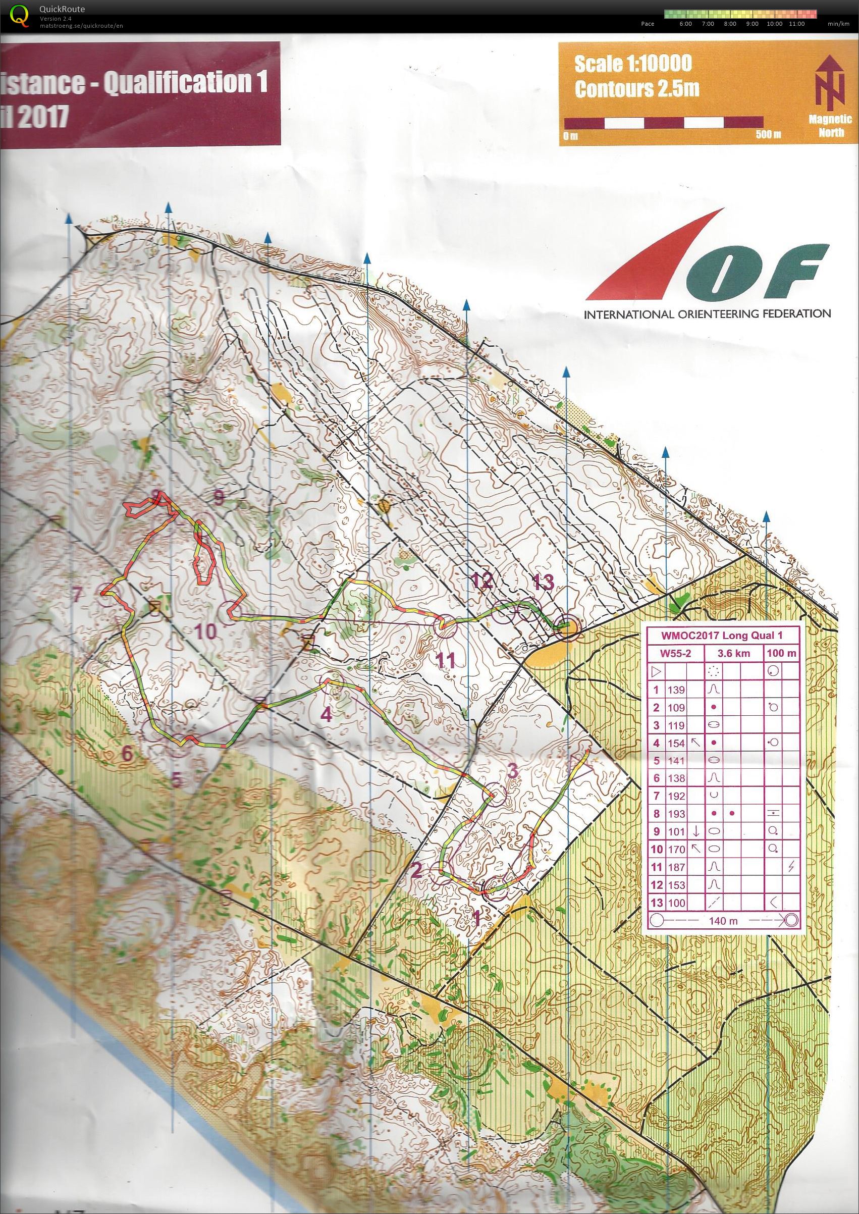 World Masters Long Qual 1 (26.04.2017)