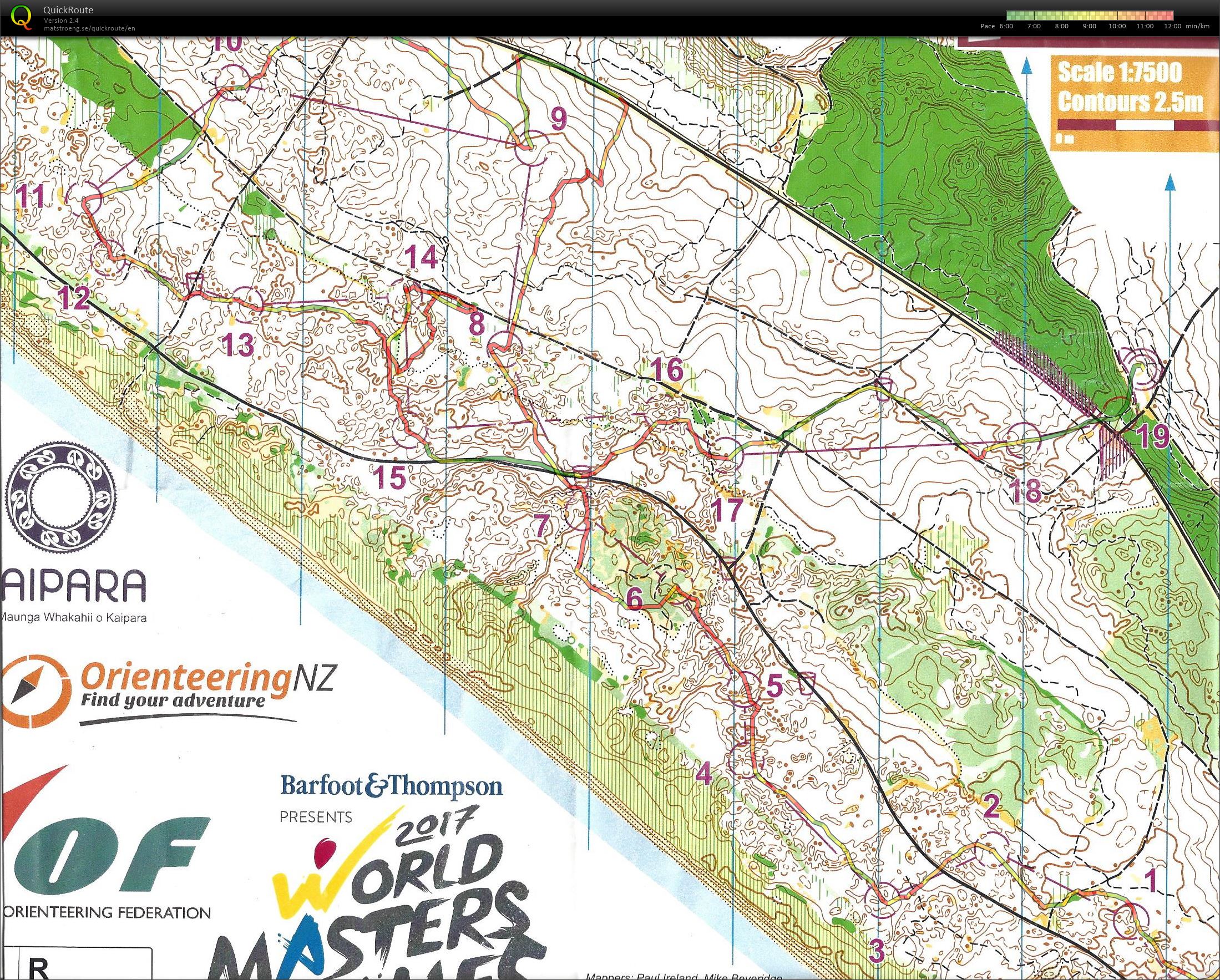 WMOC Sprint Final M60B (29.04.2017)