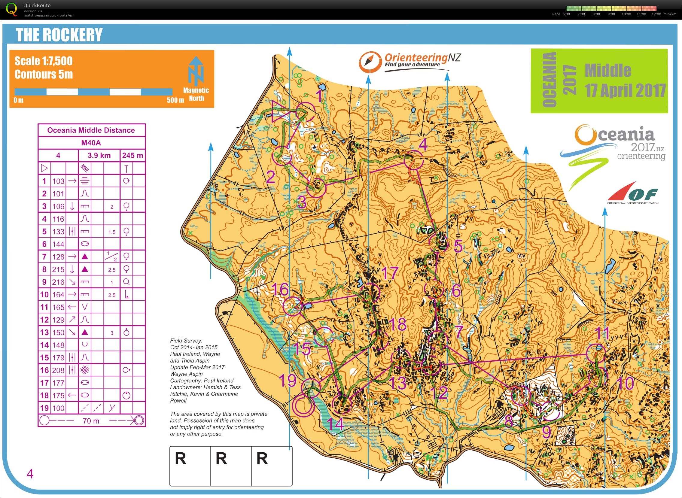 2017 Oceania Championships Middle Distance (2017-04-17)