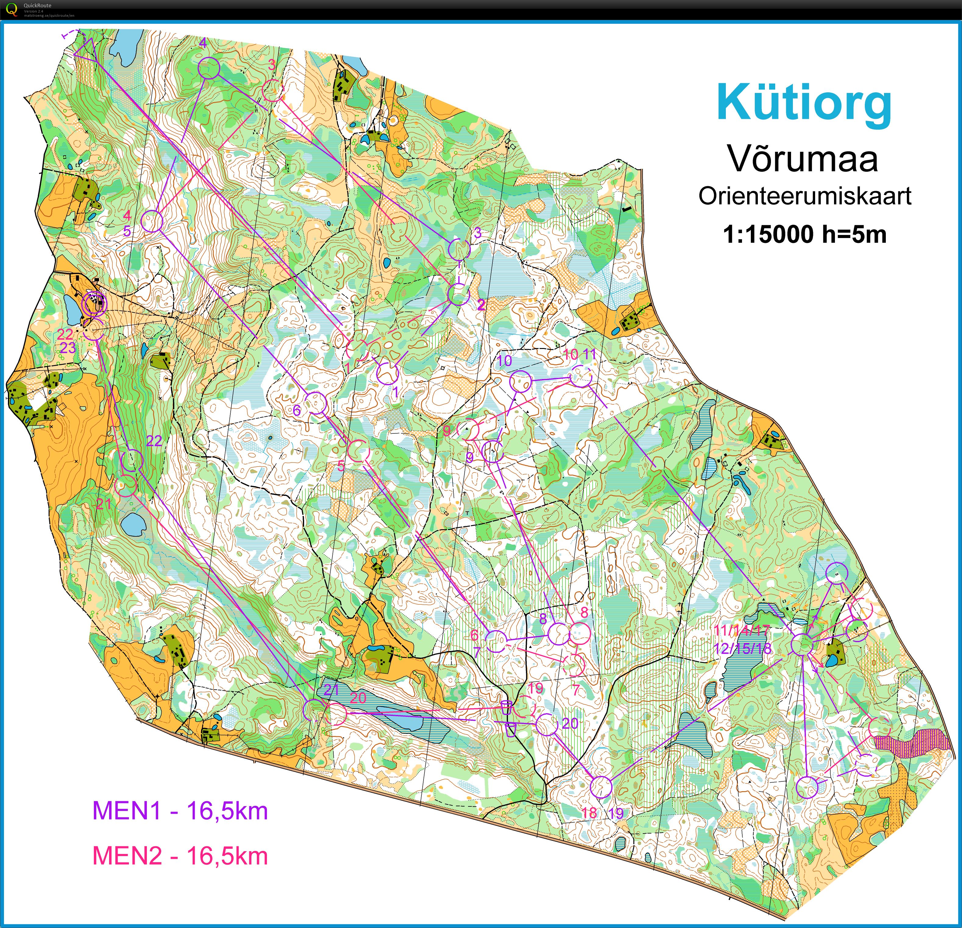 WOC 2017 Long Trial (14/05/2017)