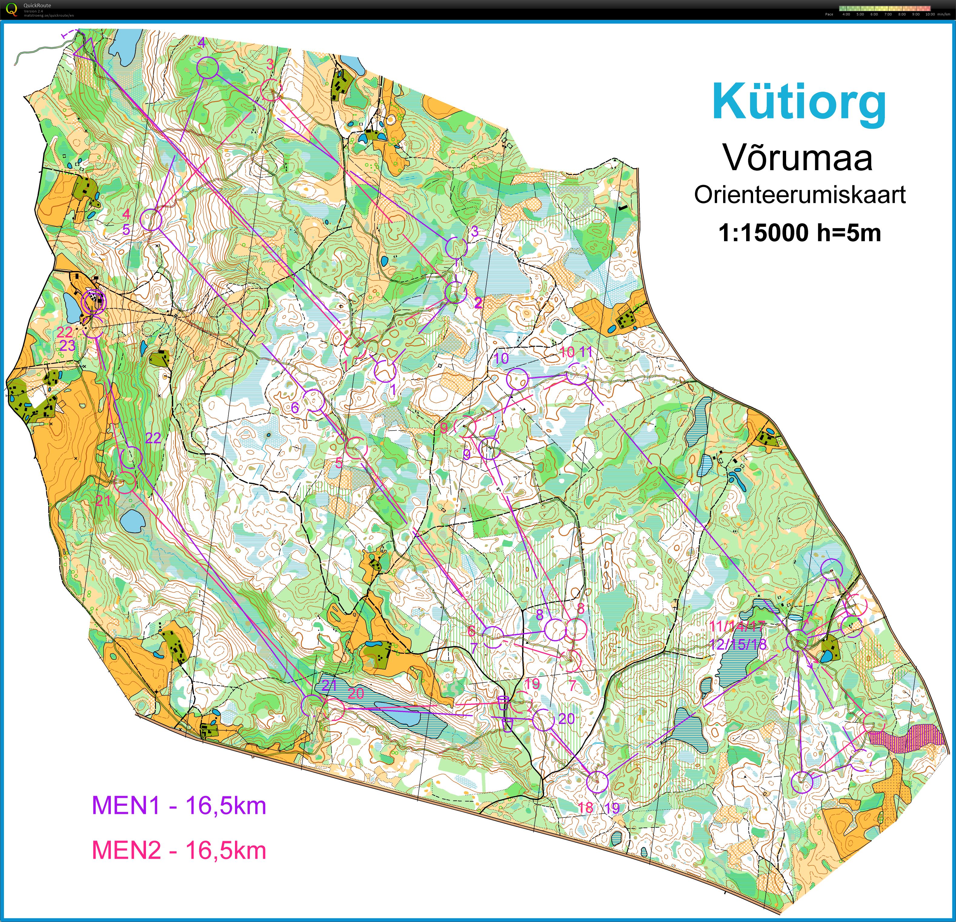 WOC 2017 Long Trial (14/05/2017)