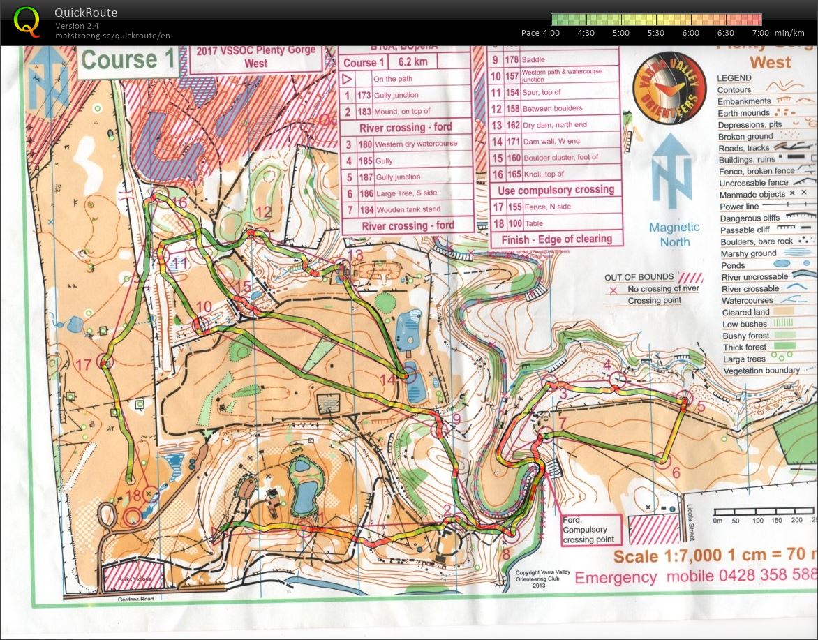 2017 Victorian Secondary Schools Orienteering Championships (19.05.2017)