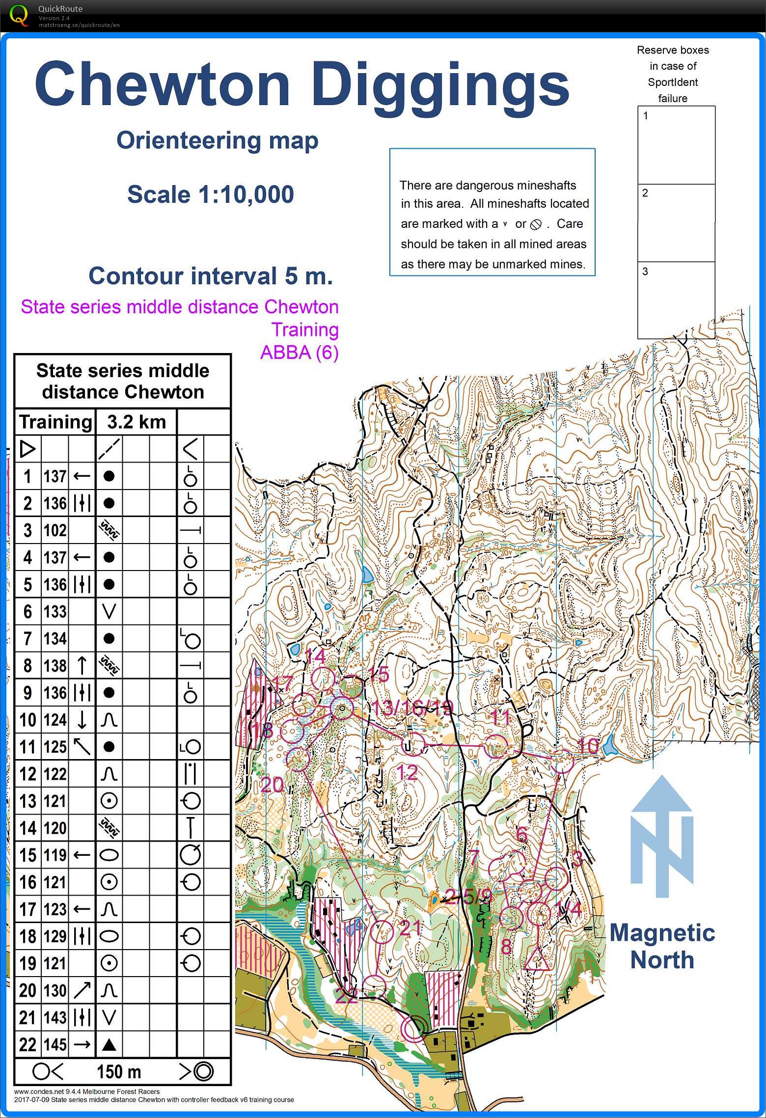 State Series 5 Training exercise (2017-07-09)