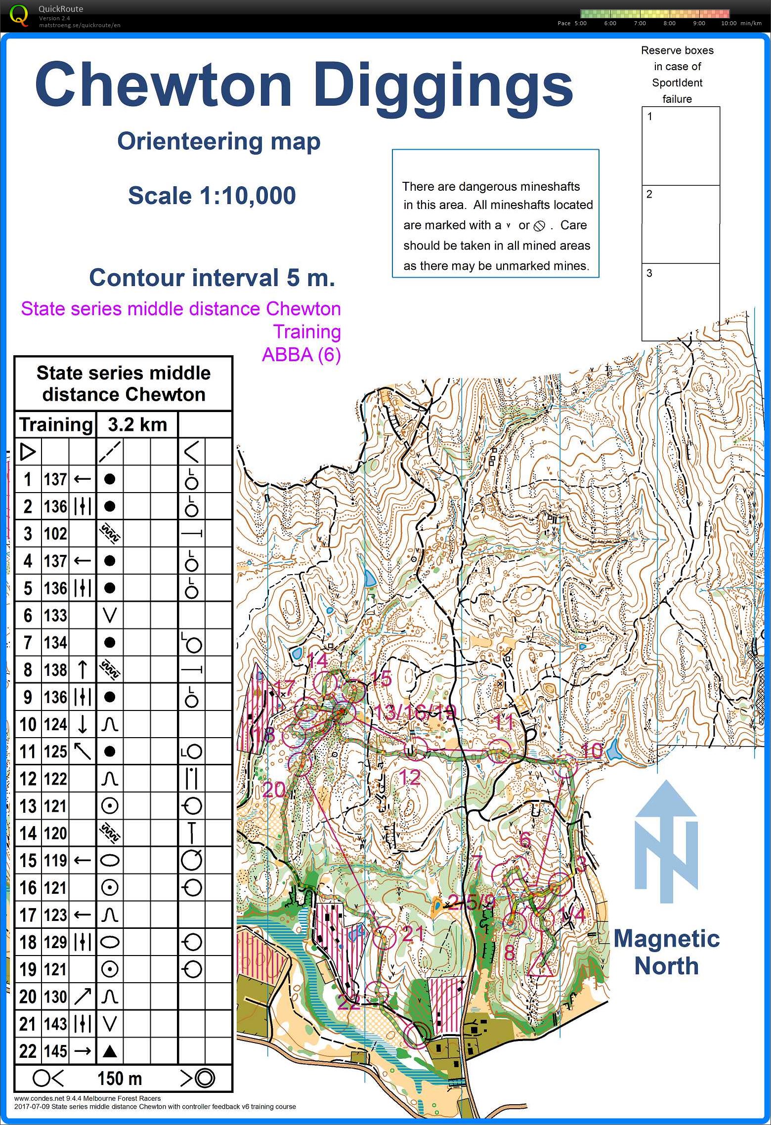 State Series 5 Training exercise (2017-07-09)