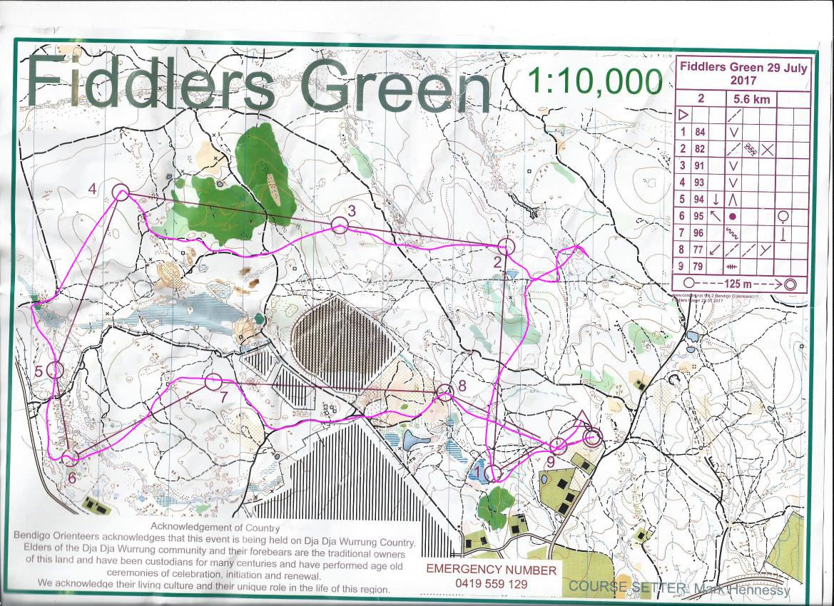 Bendigo Bush 15 (29/07/2017)