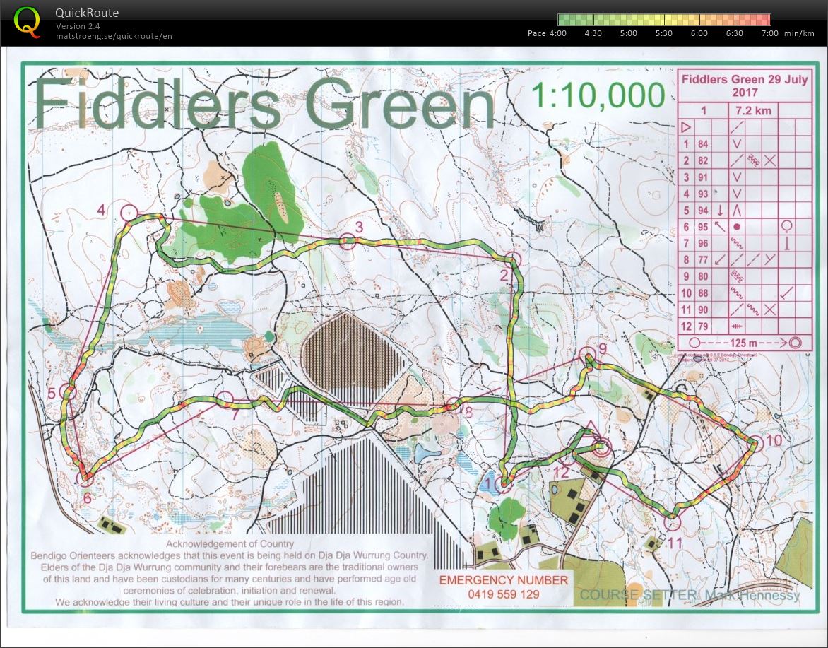 2017 Bendigo Bush 15 (29.07.2017)