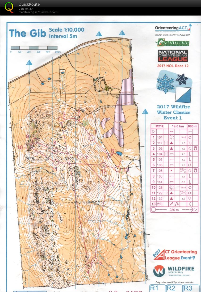2017 Australian Ultra Long Championships Map 2 (26.08.2017)