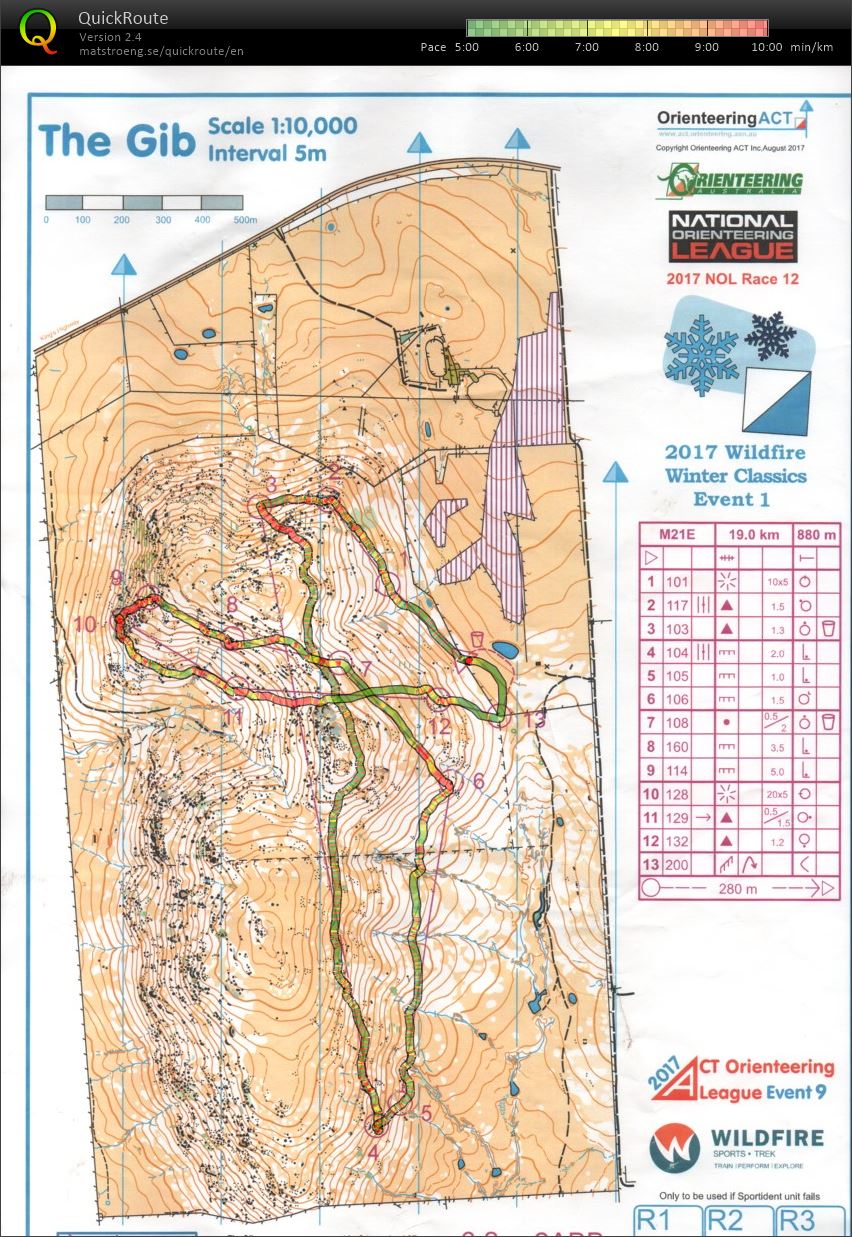 2017 Australian Ultra Long Championships Map 2 (26.08.2017)
