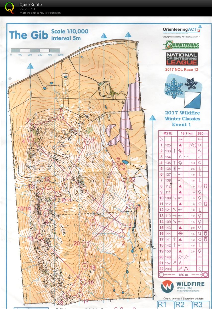 2017 Australian Ultra Long Map 3 (26-08-2017)