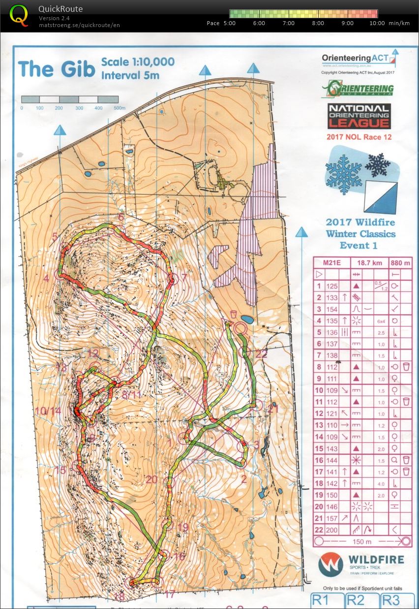 2017 Australian Ultra Long Map 3 (26-08-2017)