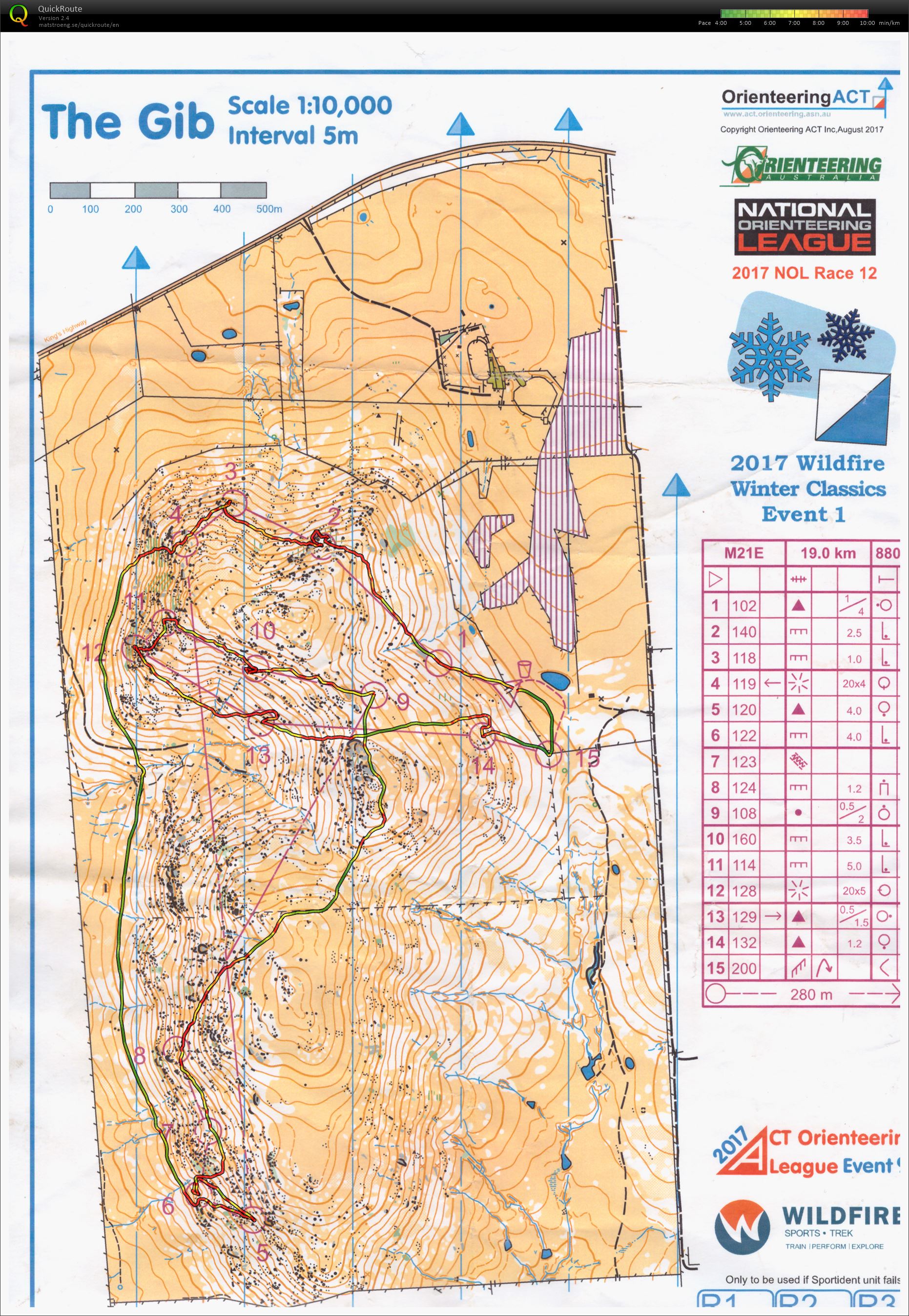 Australian Ultra Long - map 2 of 3 (26.08.2017)