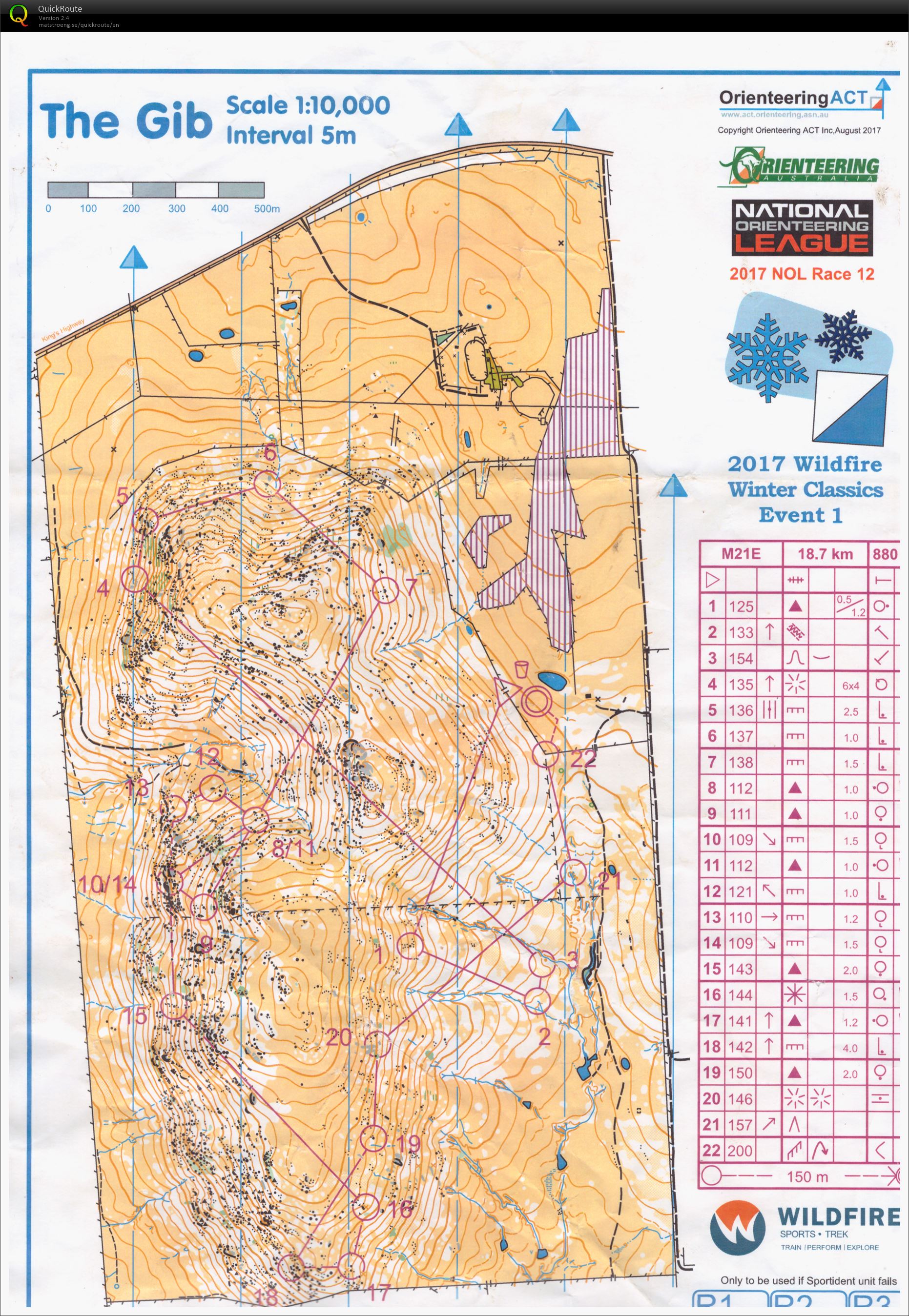 Australian Ultra Long - map 3 of 3 (26/08/2017)