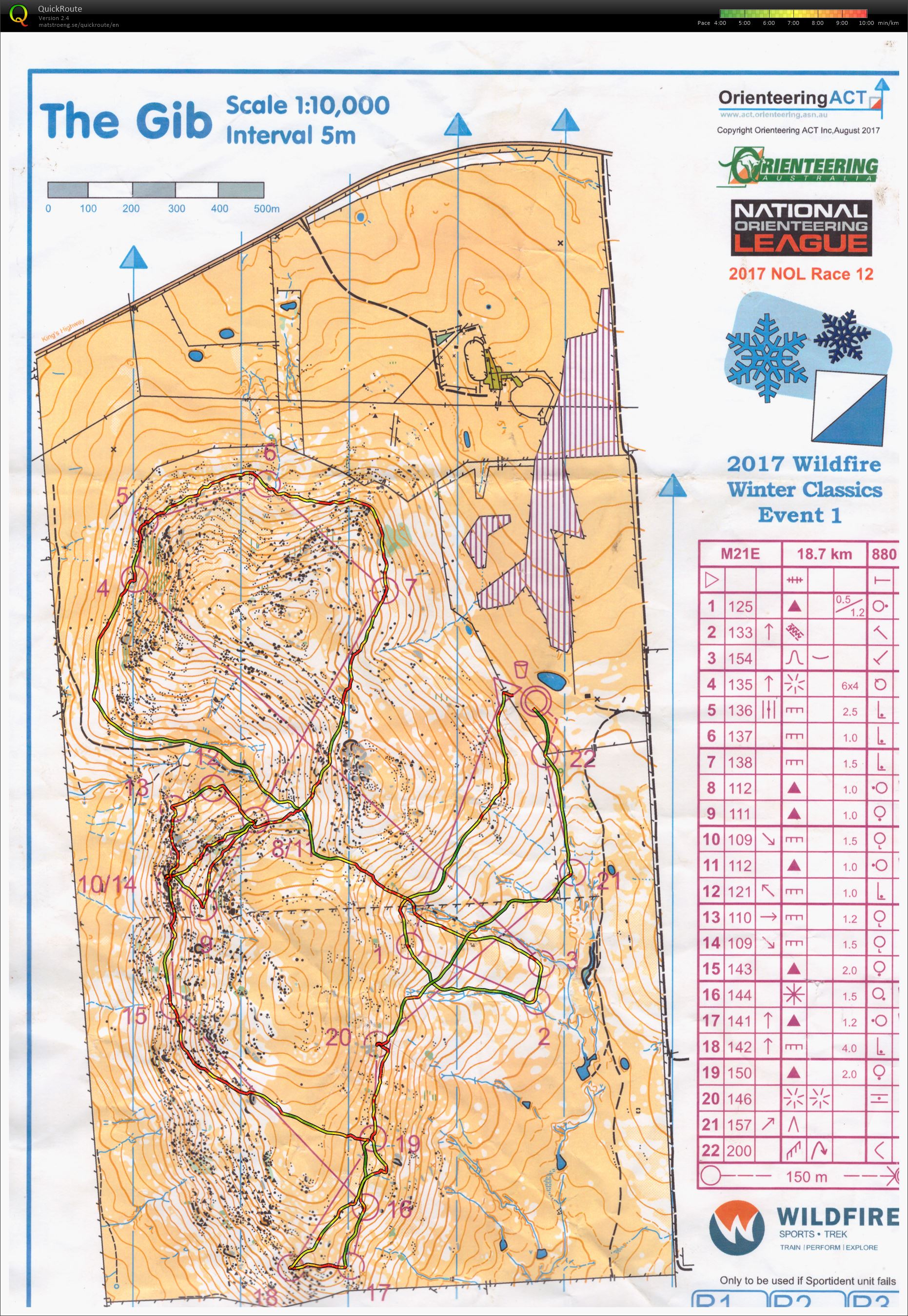 Australian Ultra Long - map 3 of 3 (26/08/2017)