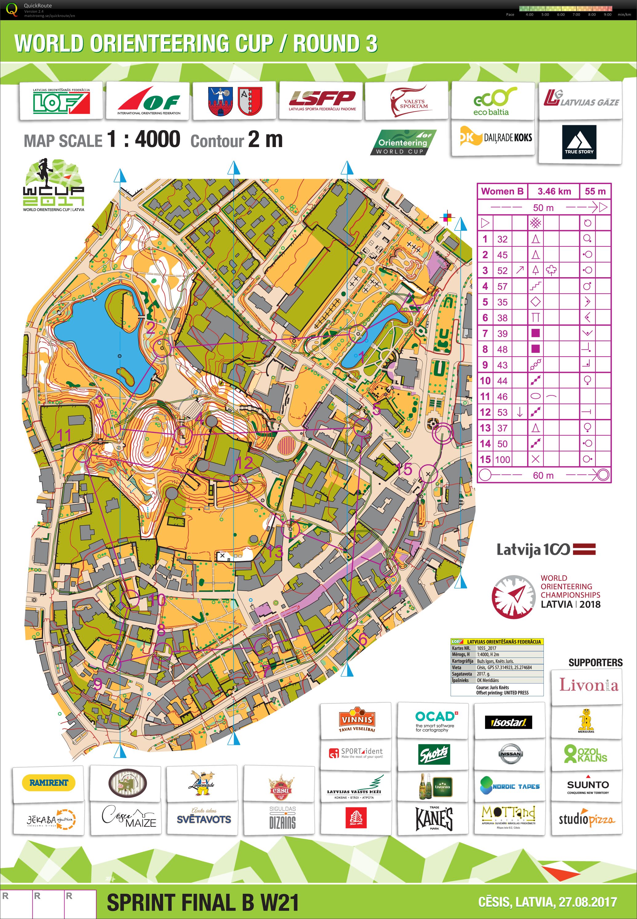 World Cup Sprint B Final Latvia (28-08-2017)