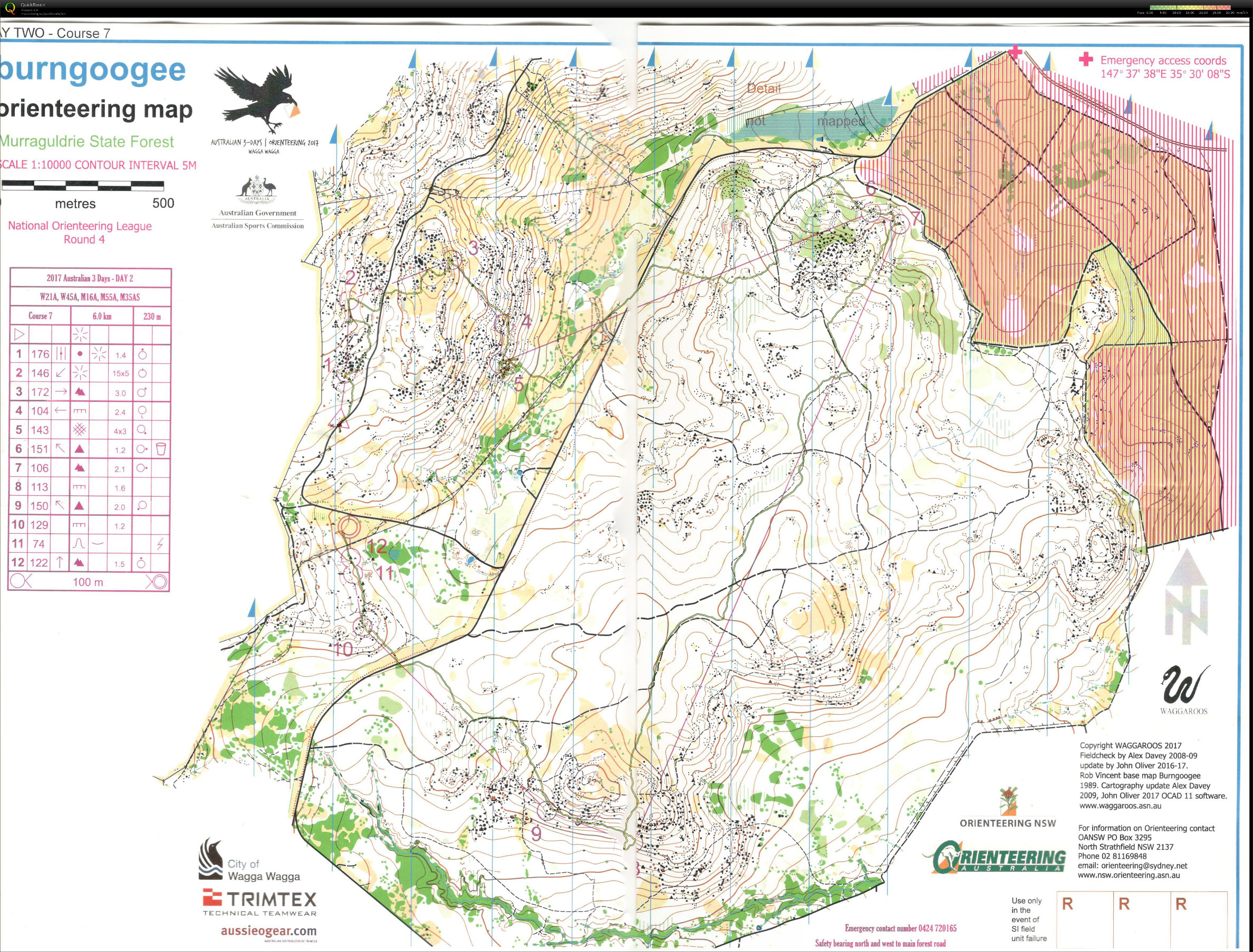 Aus 3 day Long (11-06-2017)