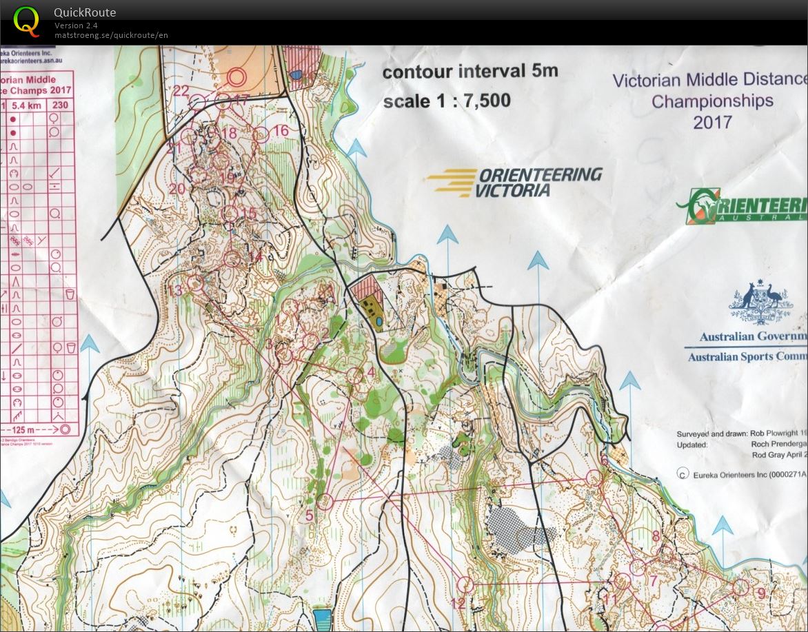 2017 Victorian Championships, Middle Distance (16-09-2017)